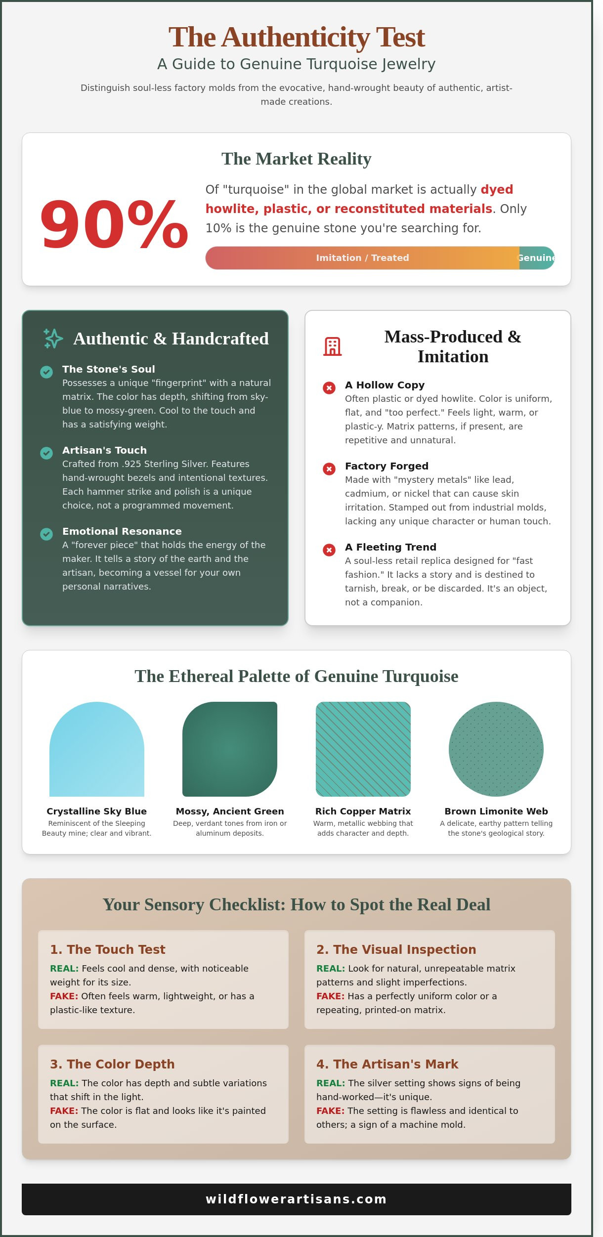 Women's turquoise jewelry