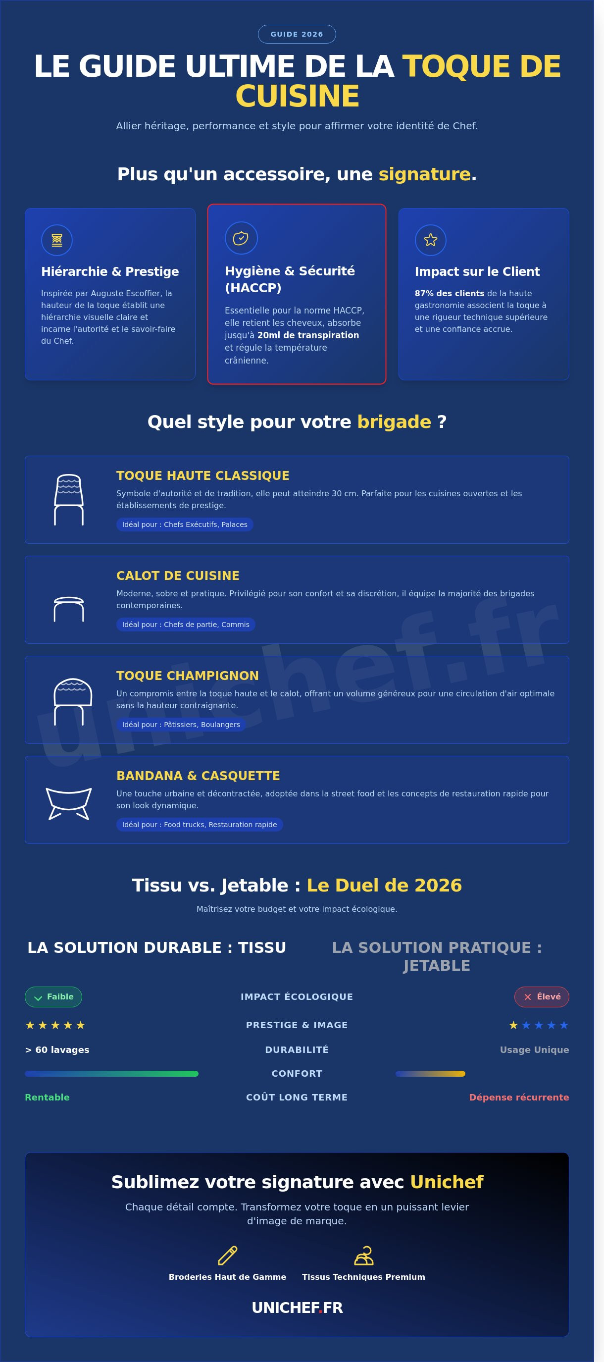 Toque de cuisine
