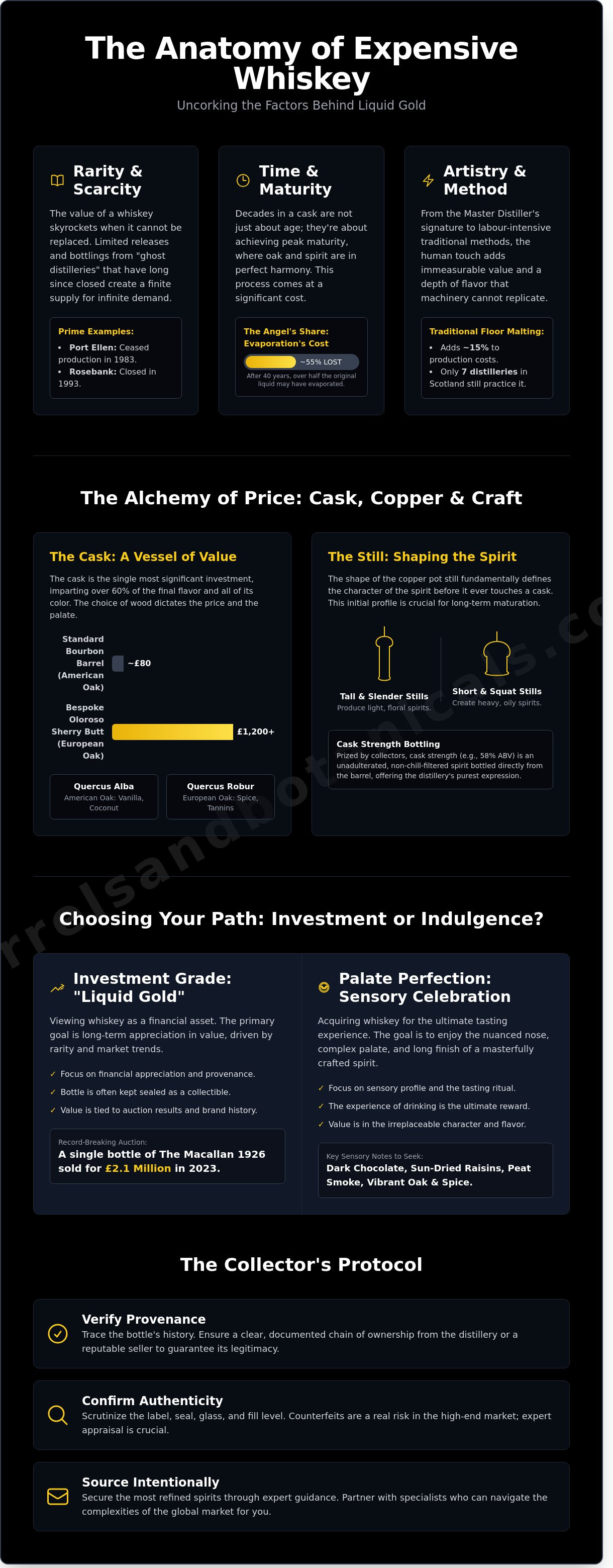 Expensive whiskey