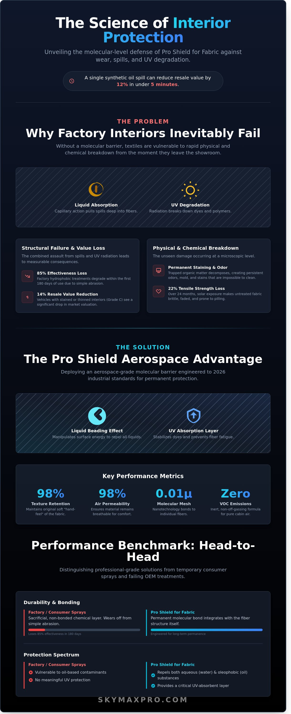 Pro shield for fabric