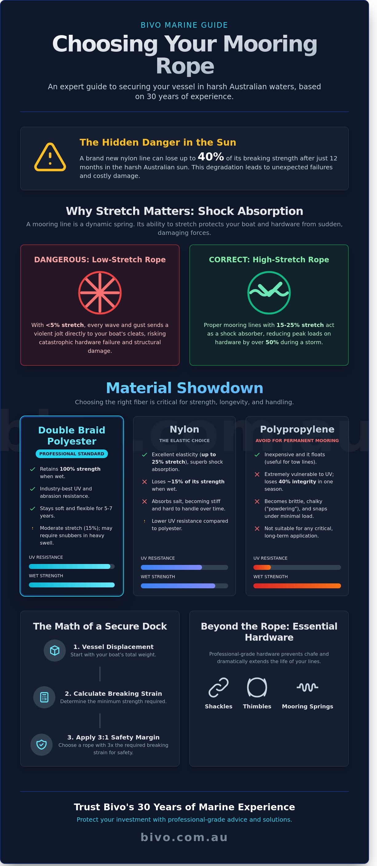 Best rope for mooring a boat