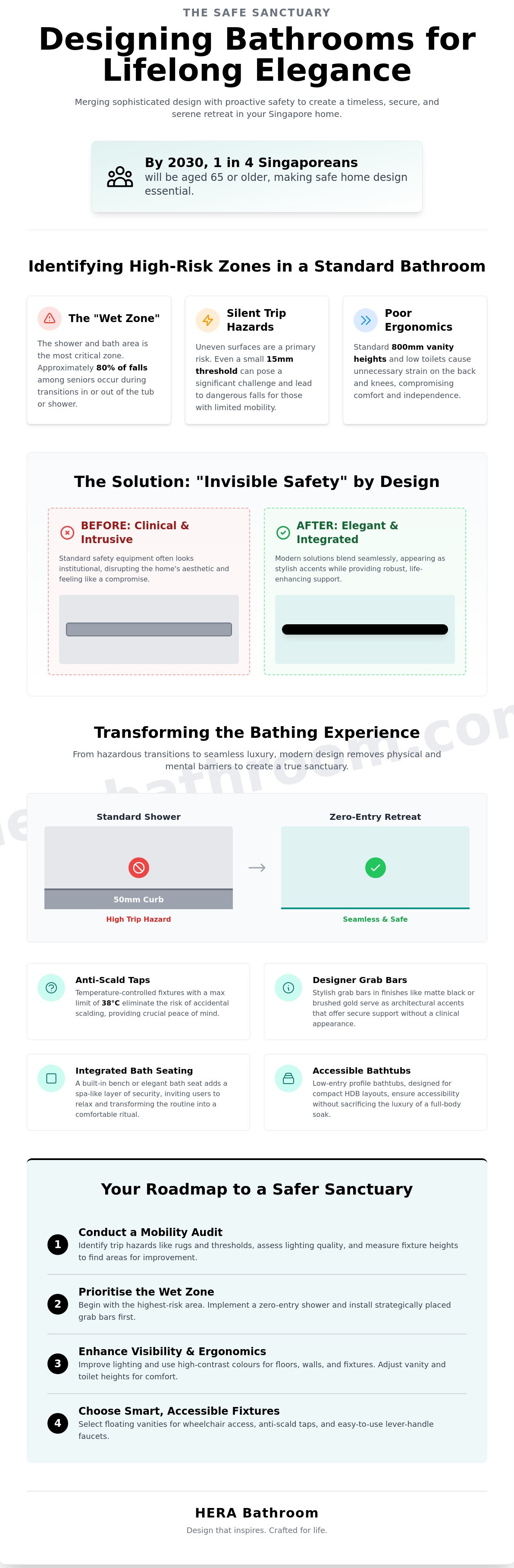 Bathroom ideas for elderly safety