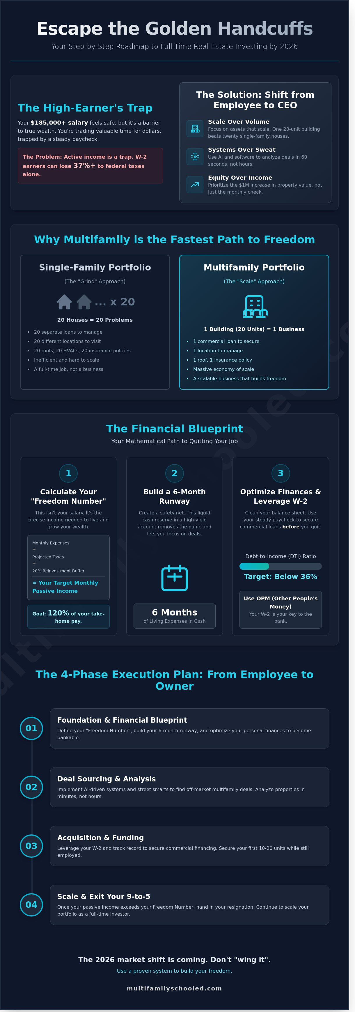 How to transition to full-time real estate investor