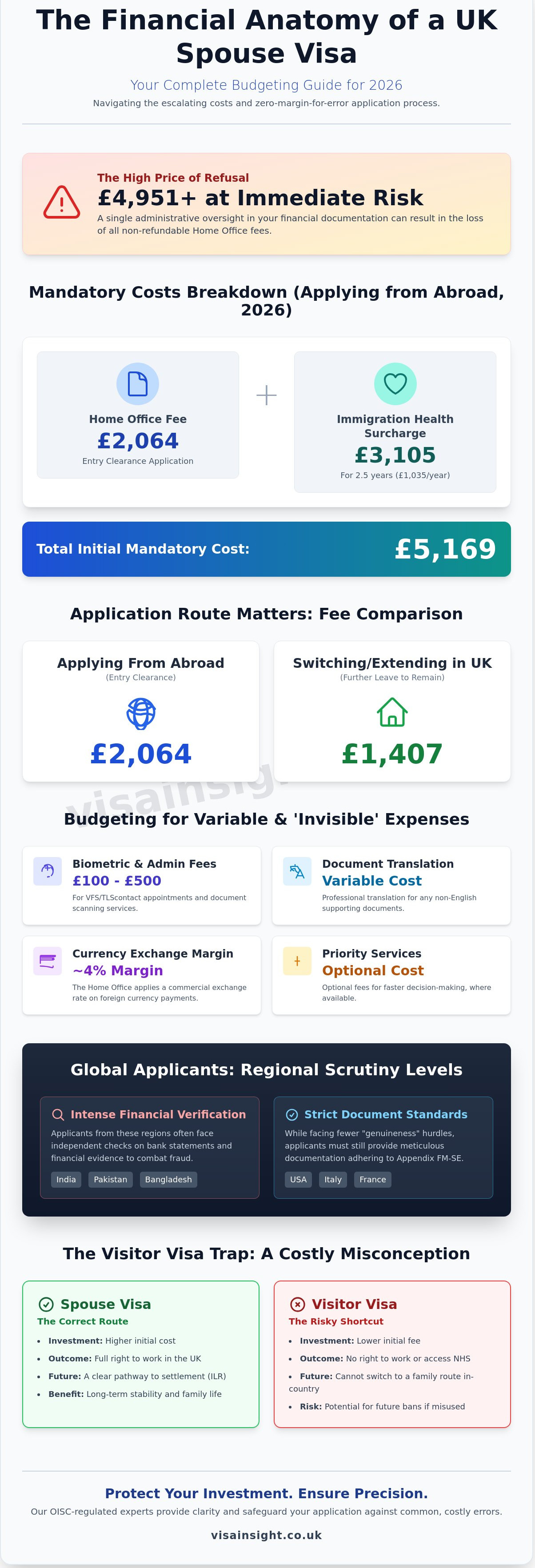 Spousal visa cost uk