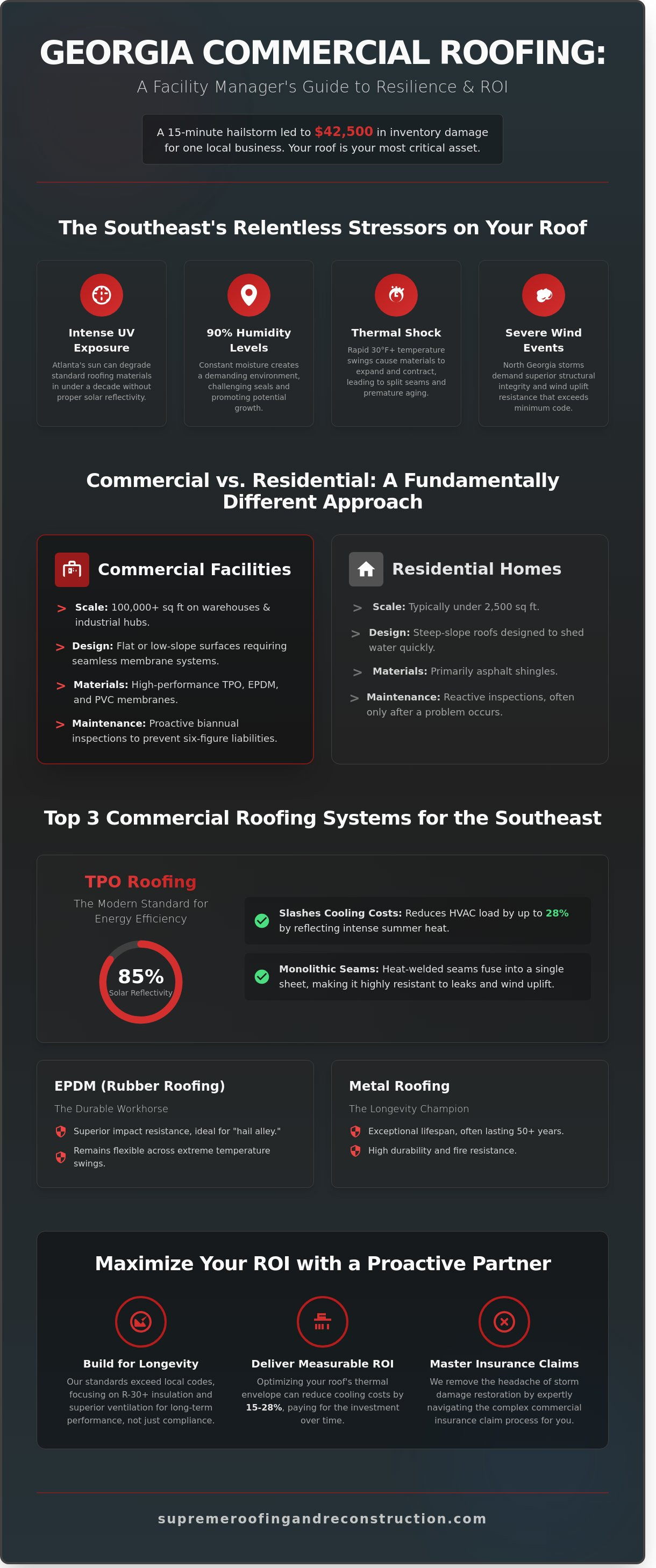 Commercial roofing