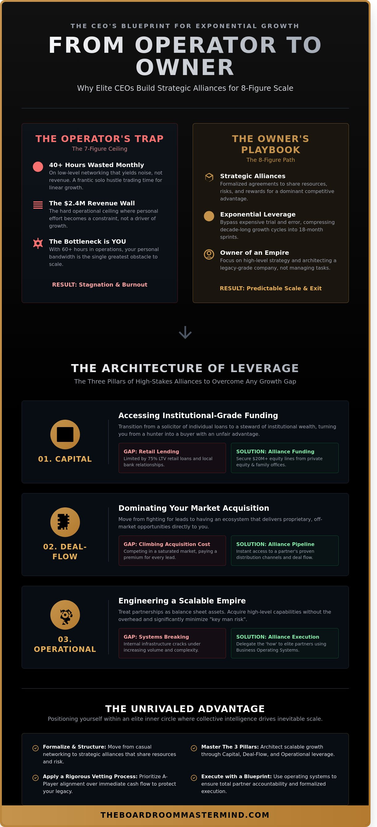 Building strategic alliances