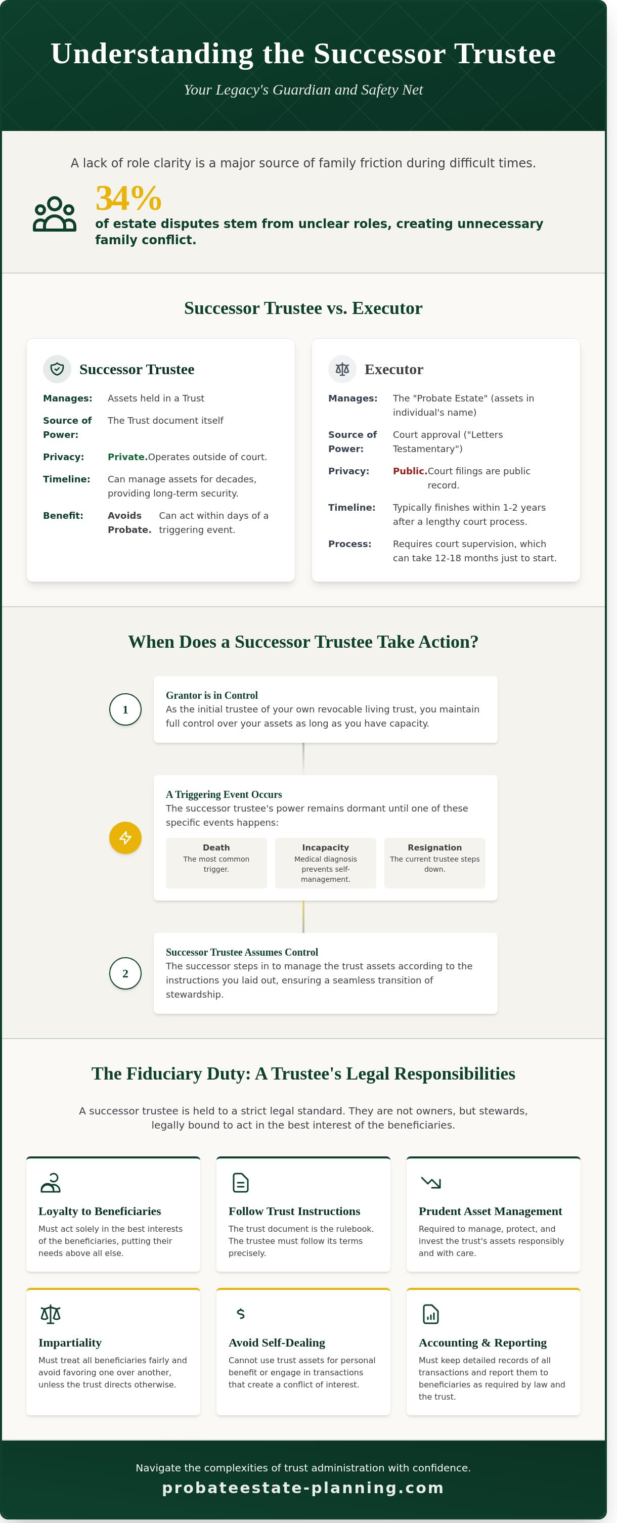 What is the successor trustee