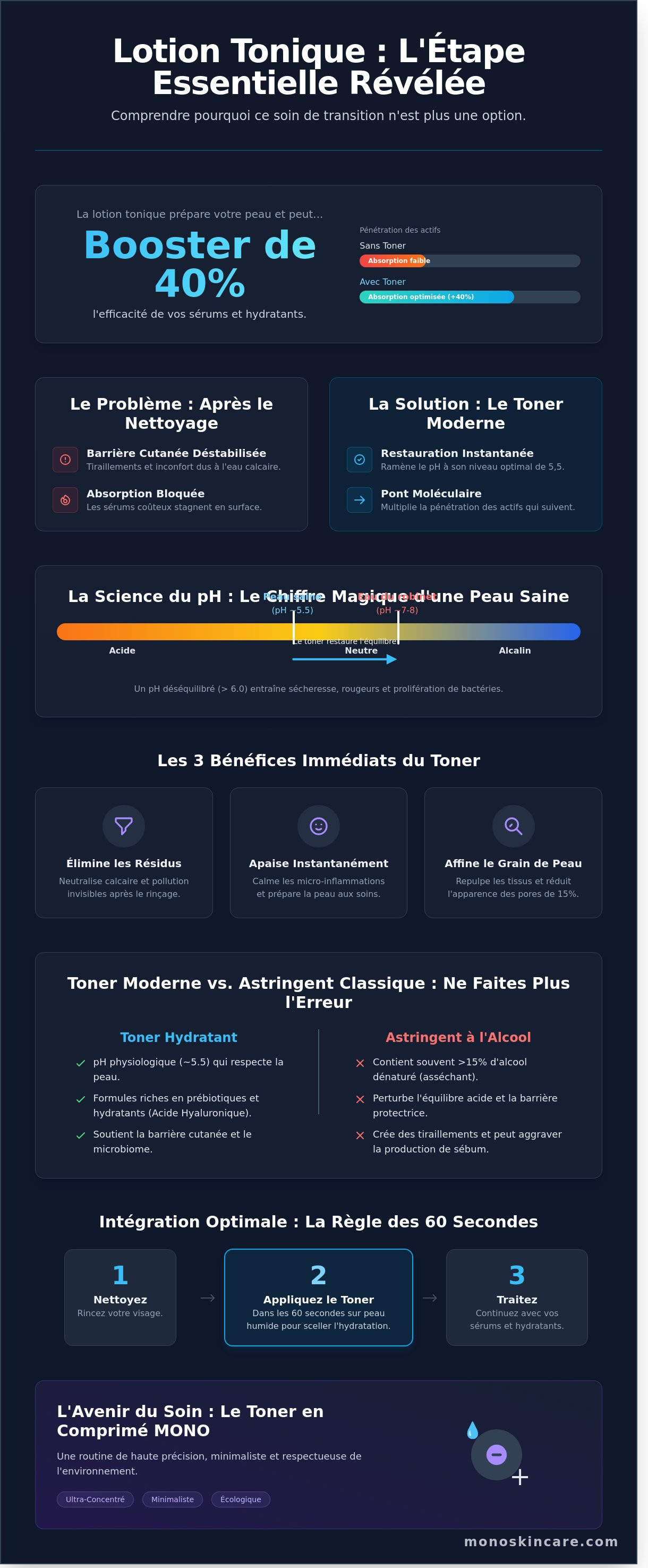 Purpose toner skin care