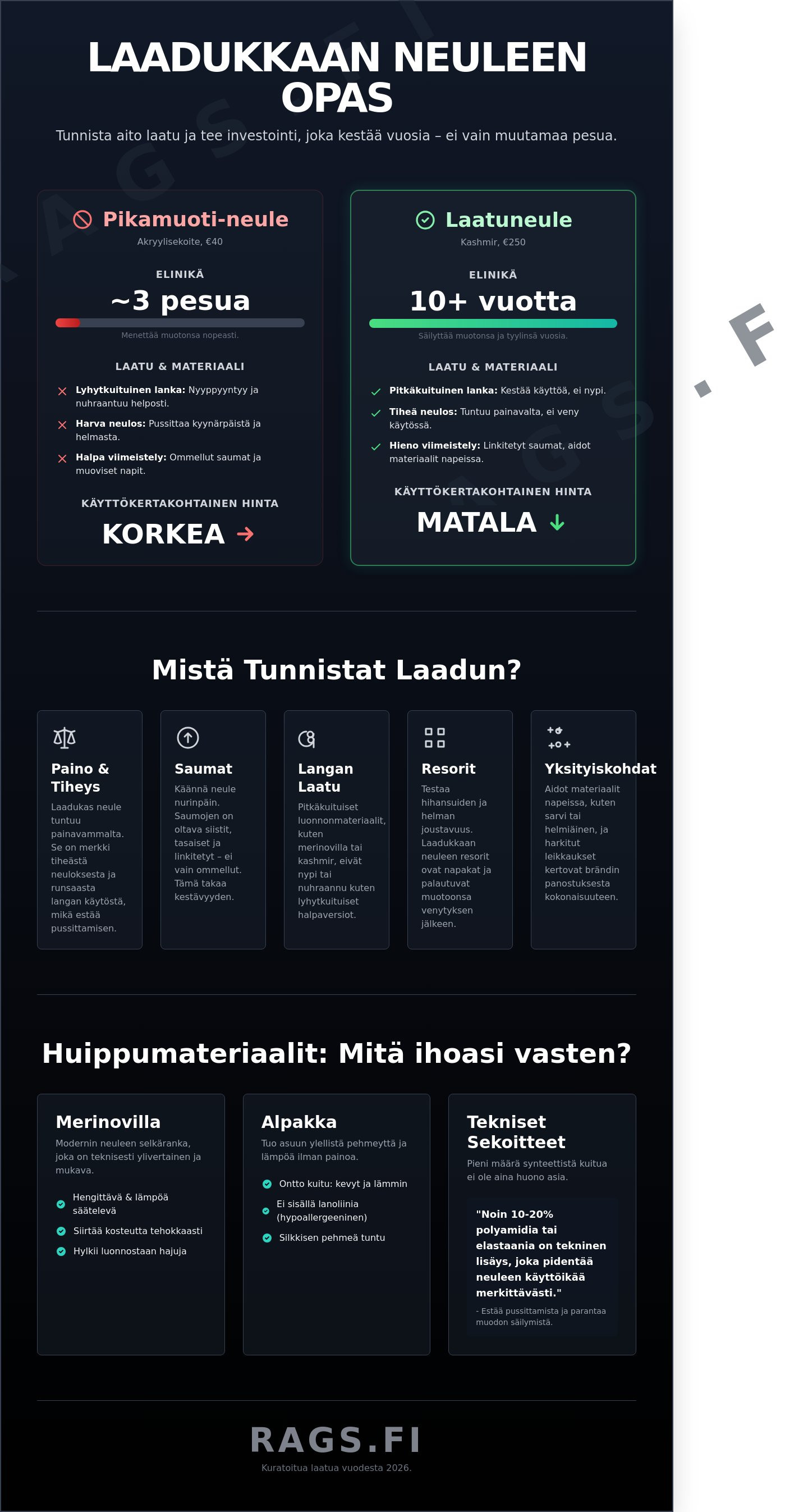 Naisten neuleet