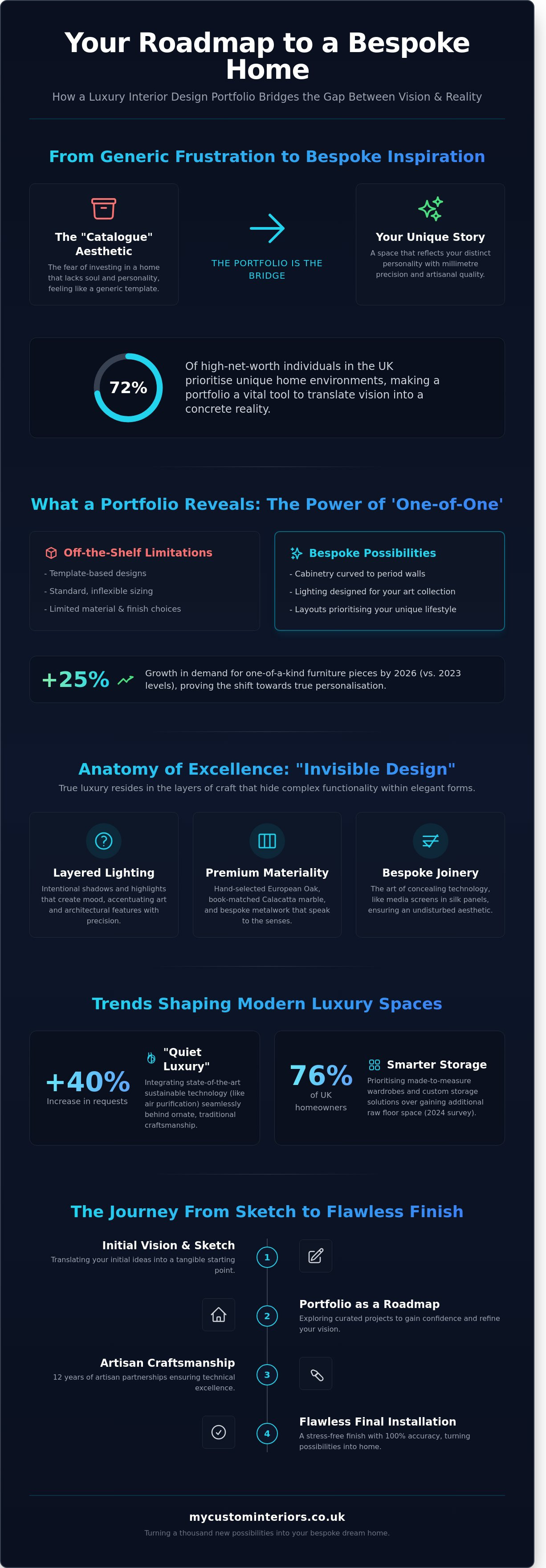 Luxury interior design portfolio