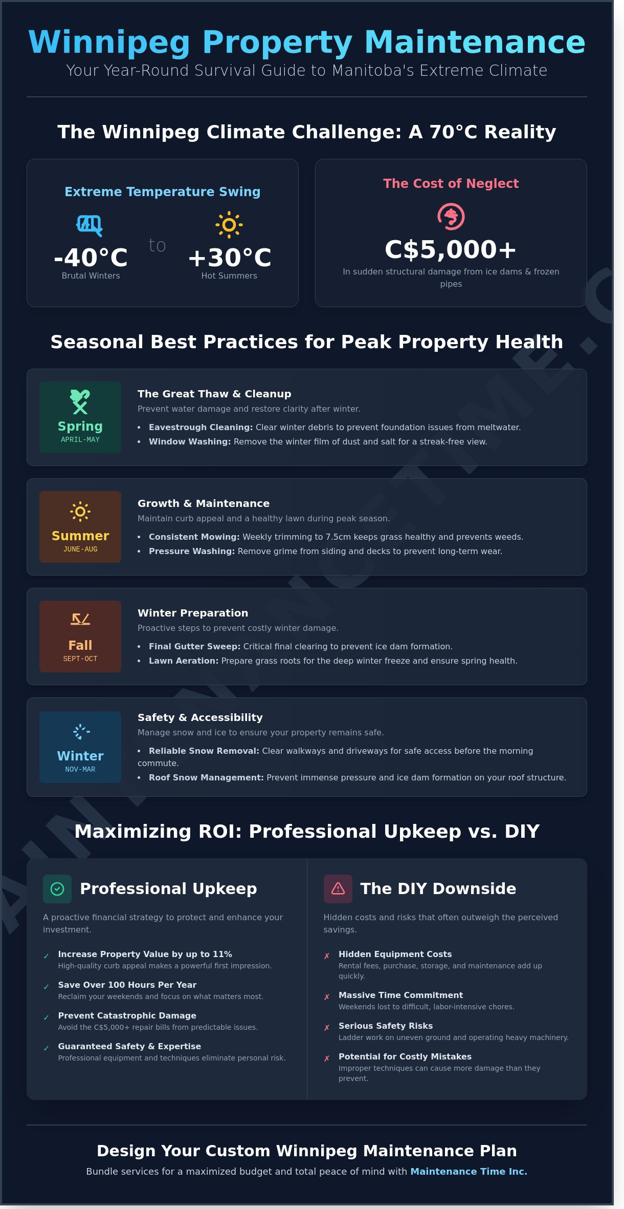 Best practices for Maintenance Time Inc