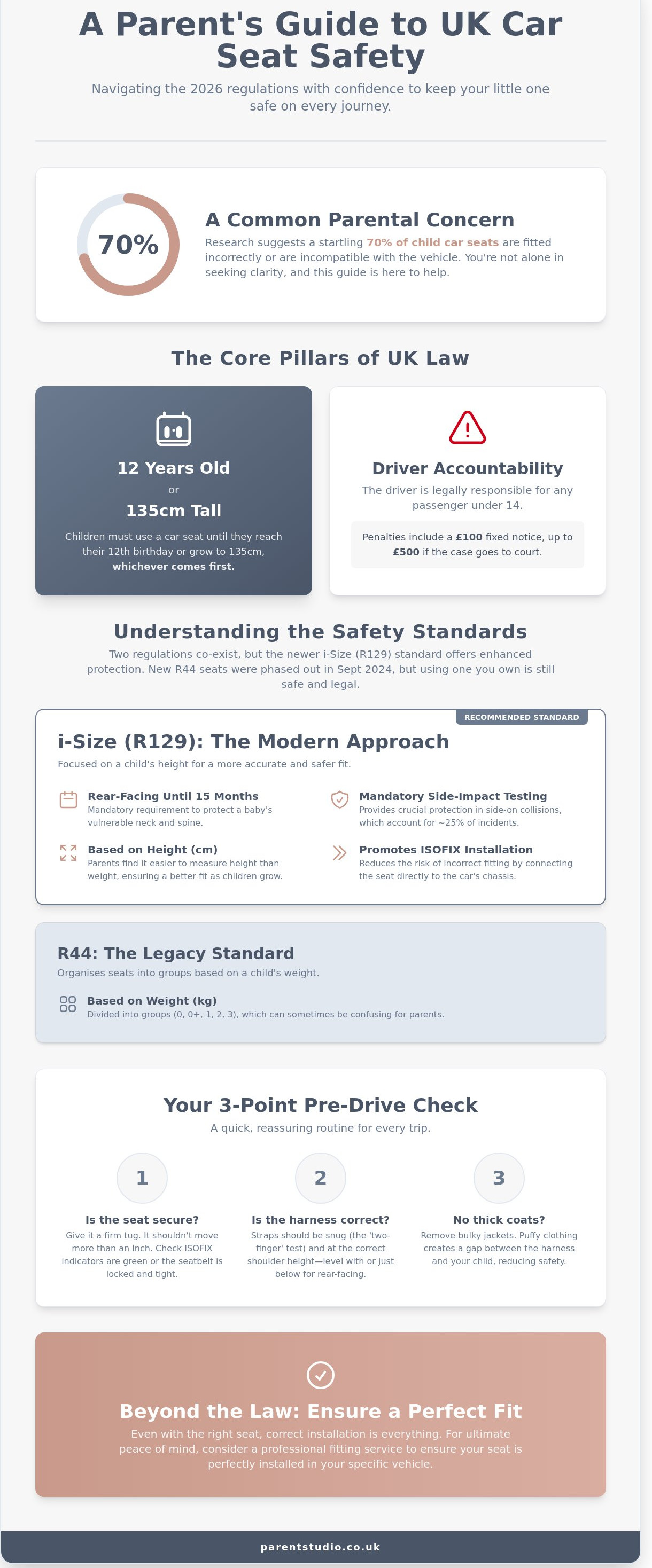 Car seat safety laws