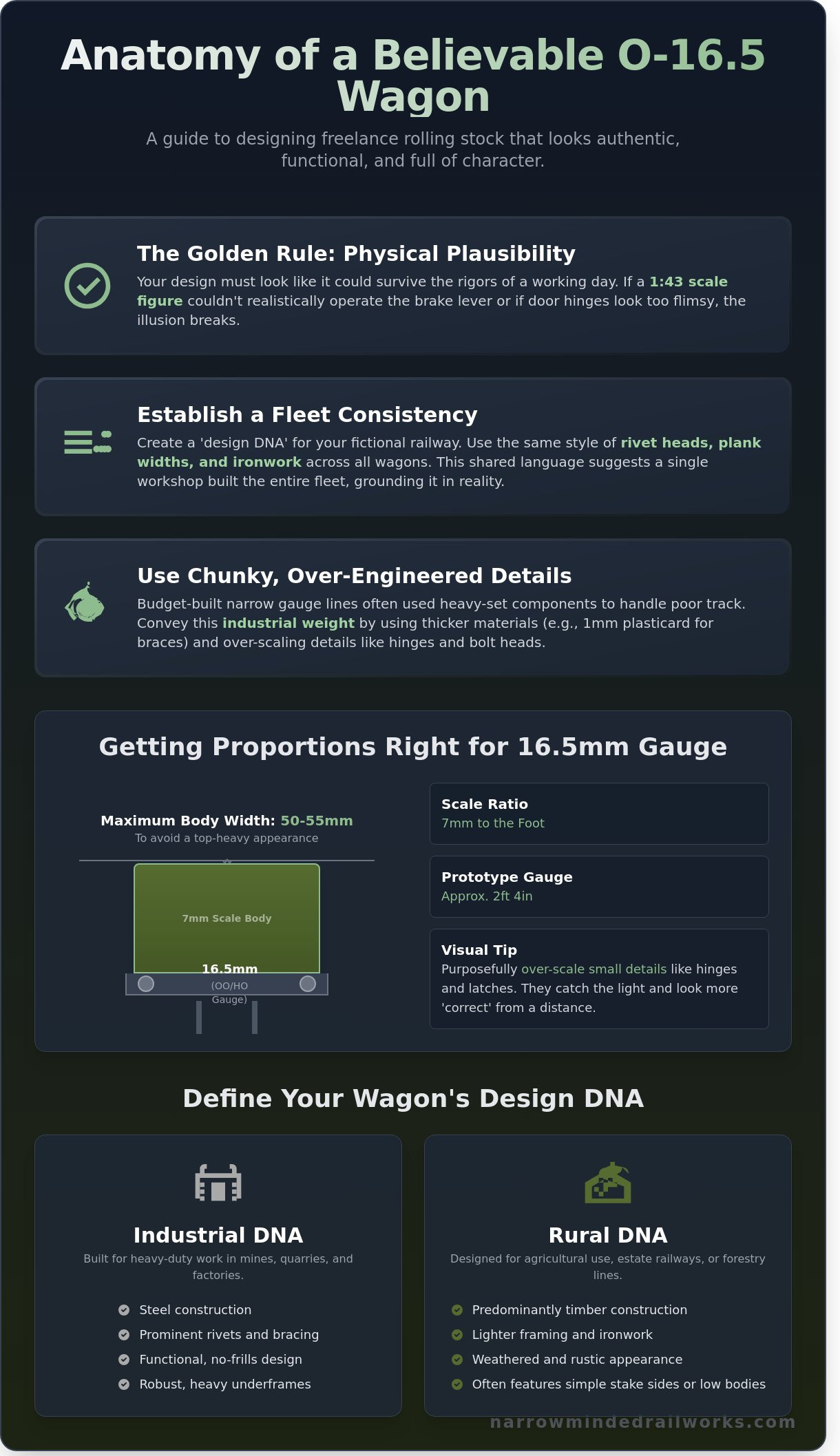 O-16.5 freelance wagon designs