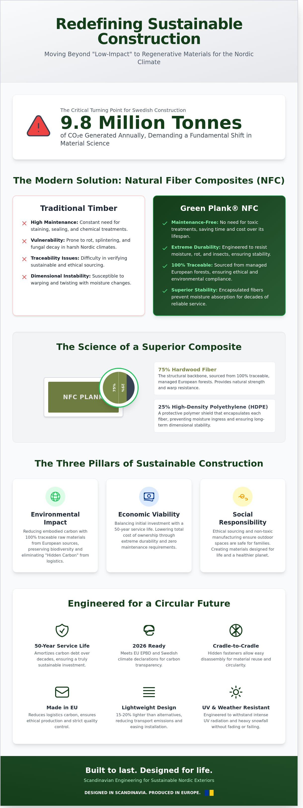 Sustainable building materials
