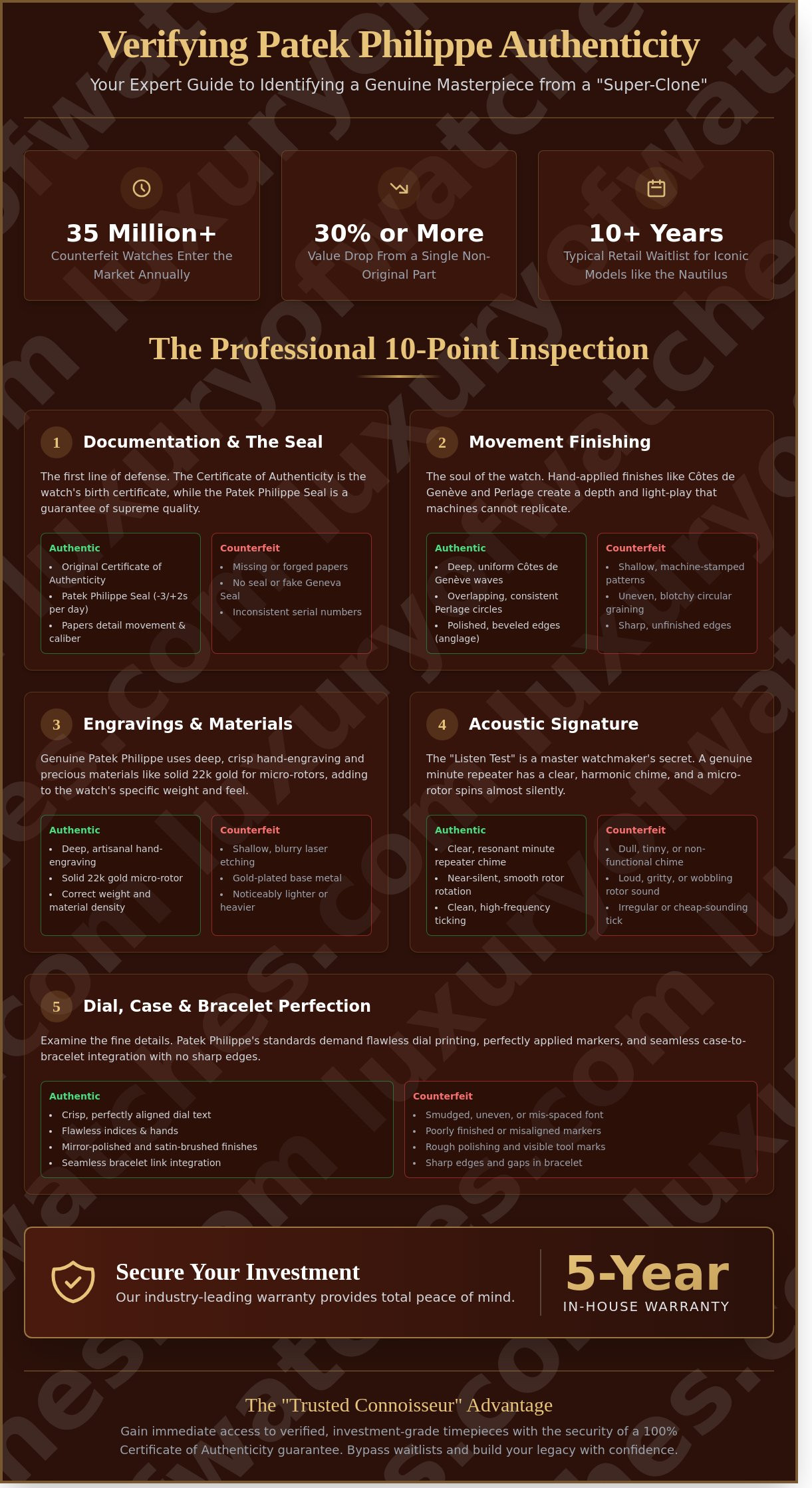 Authentic pre-owned patek philippe