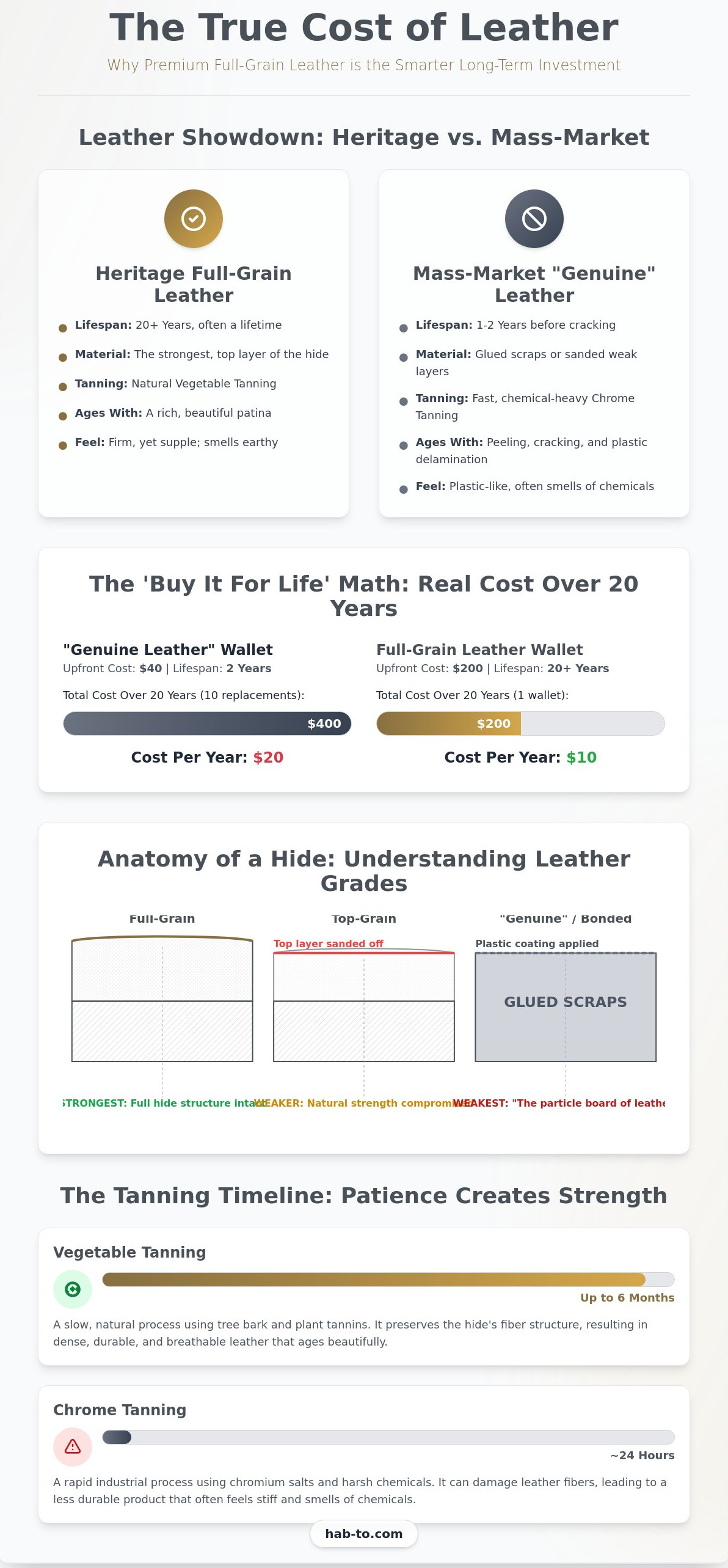 How to justify buying premium leather