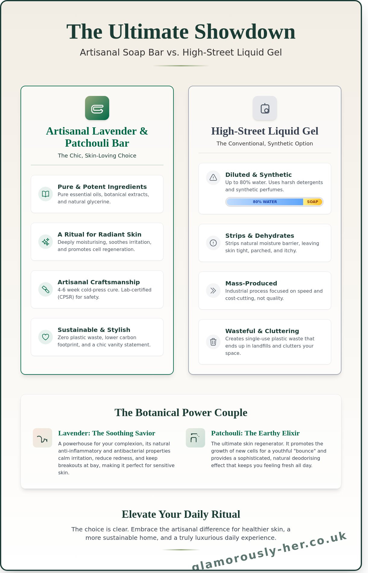 Lavender & Patchouli Soap Bar