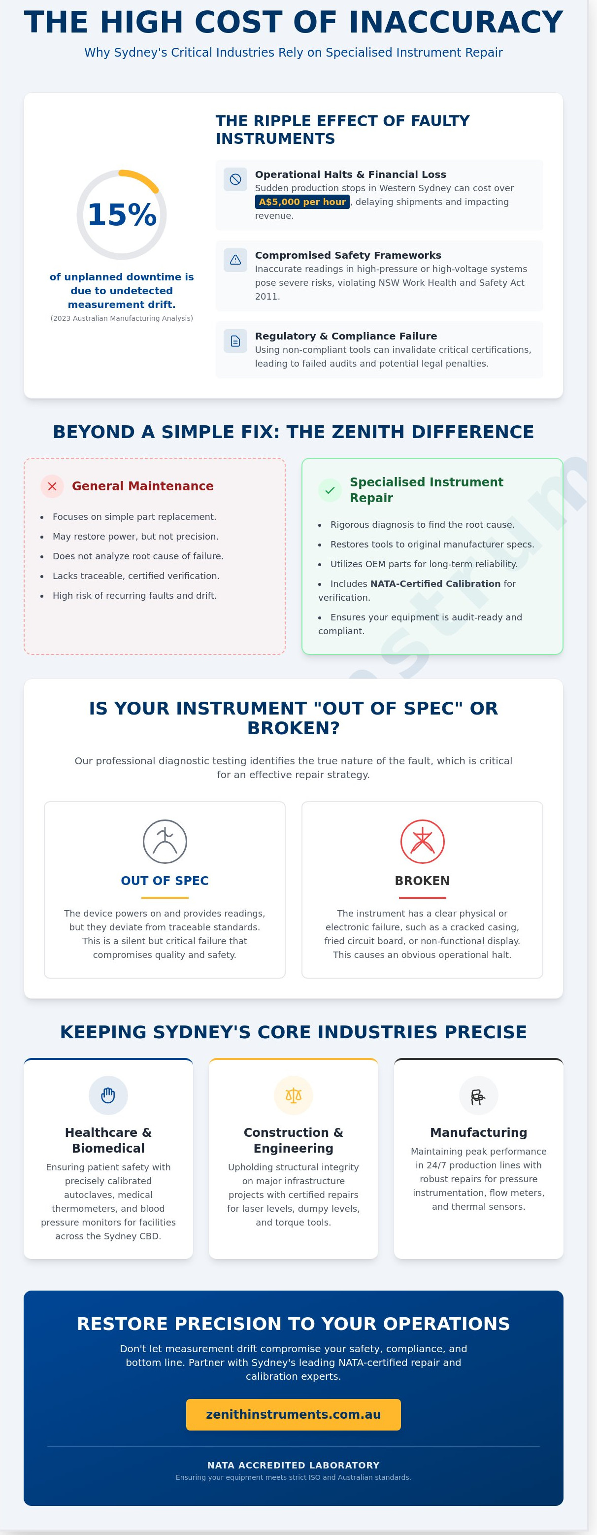 Instrument repair sydney
