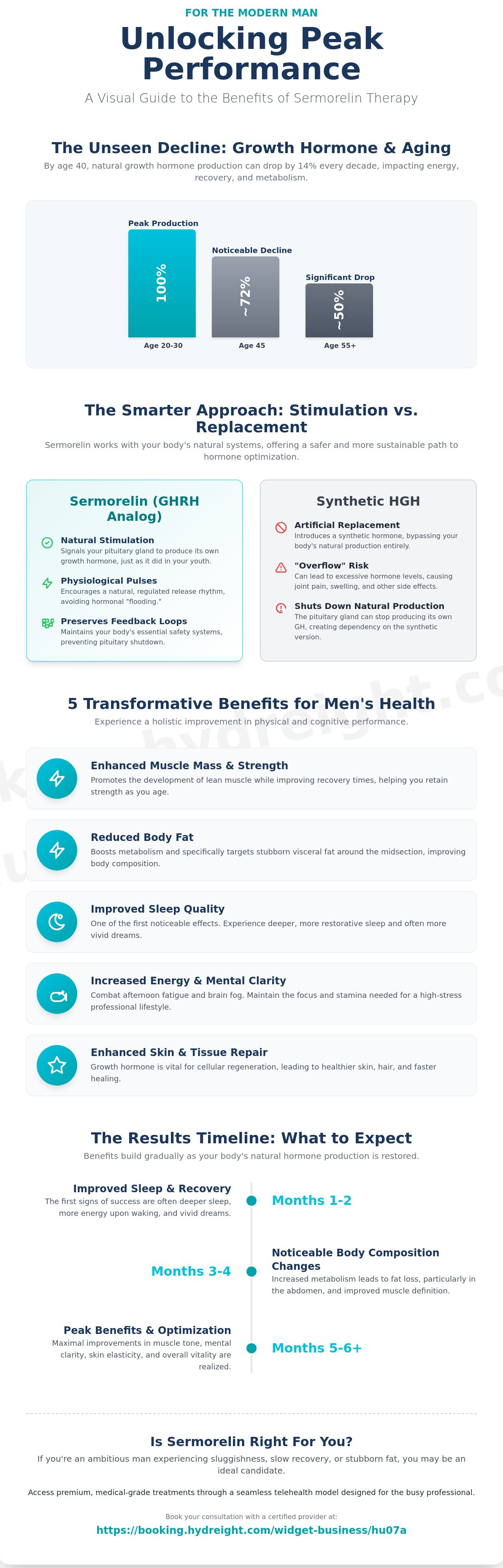Sermorelin benefits for men