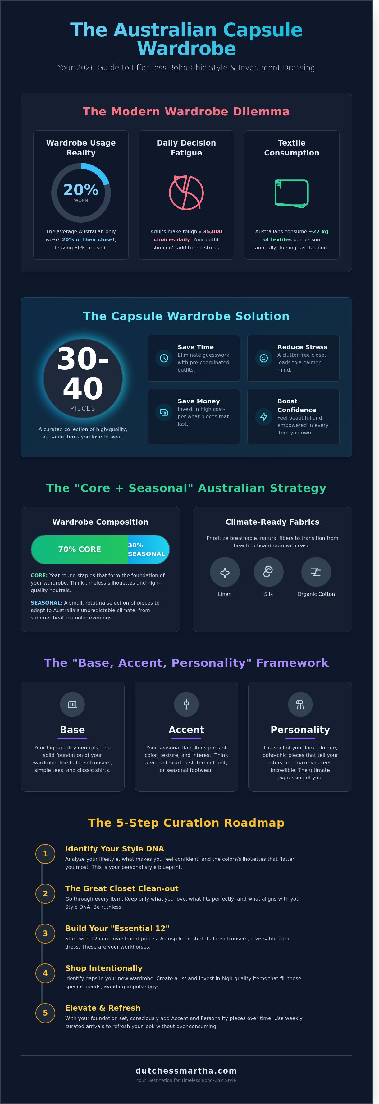 How to build a capsule wardrobe australia