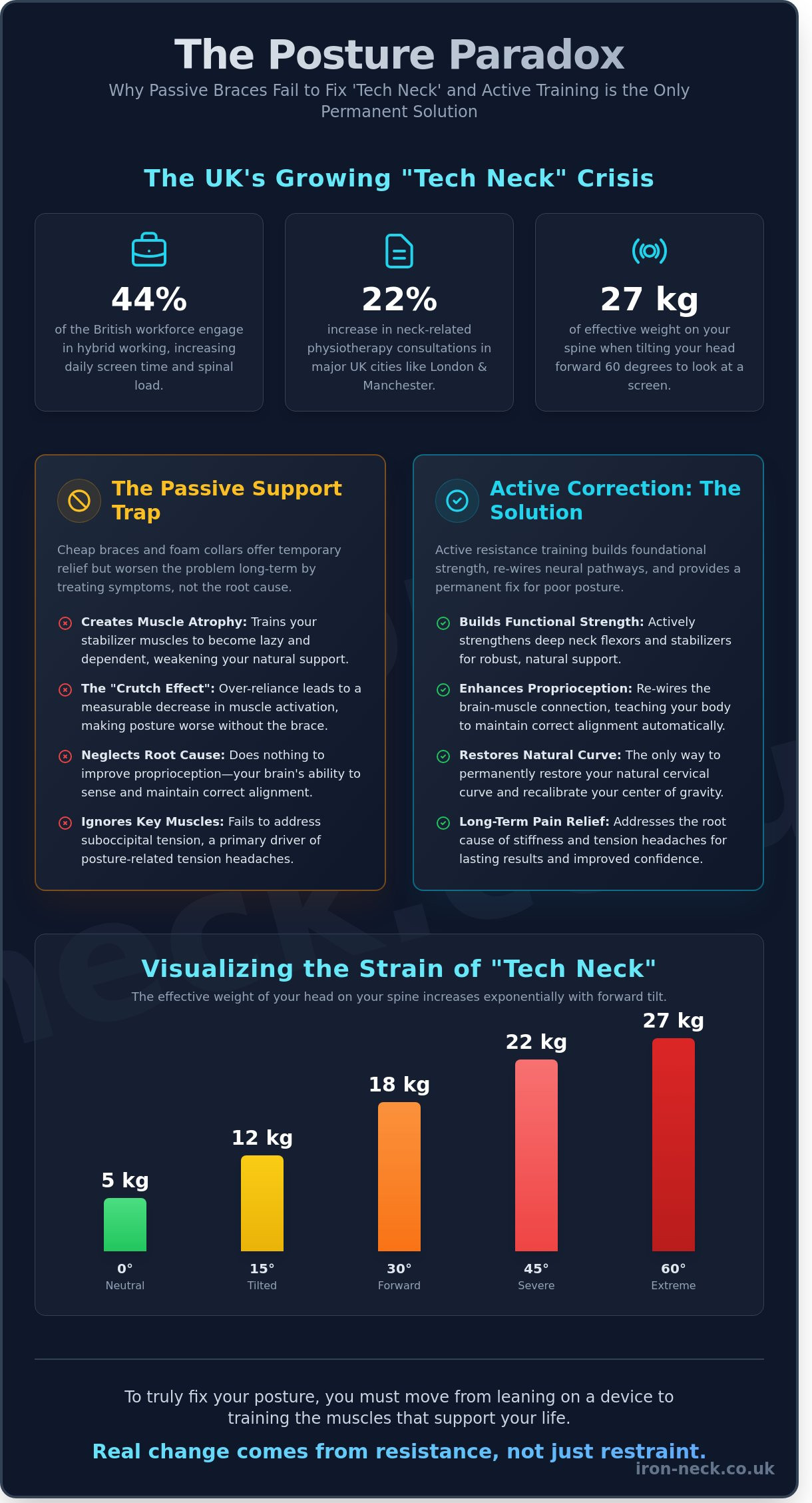 Neck posture corrector device UK