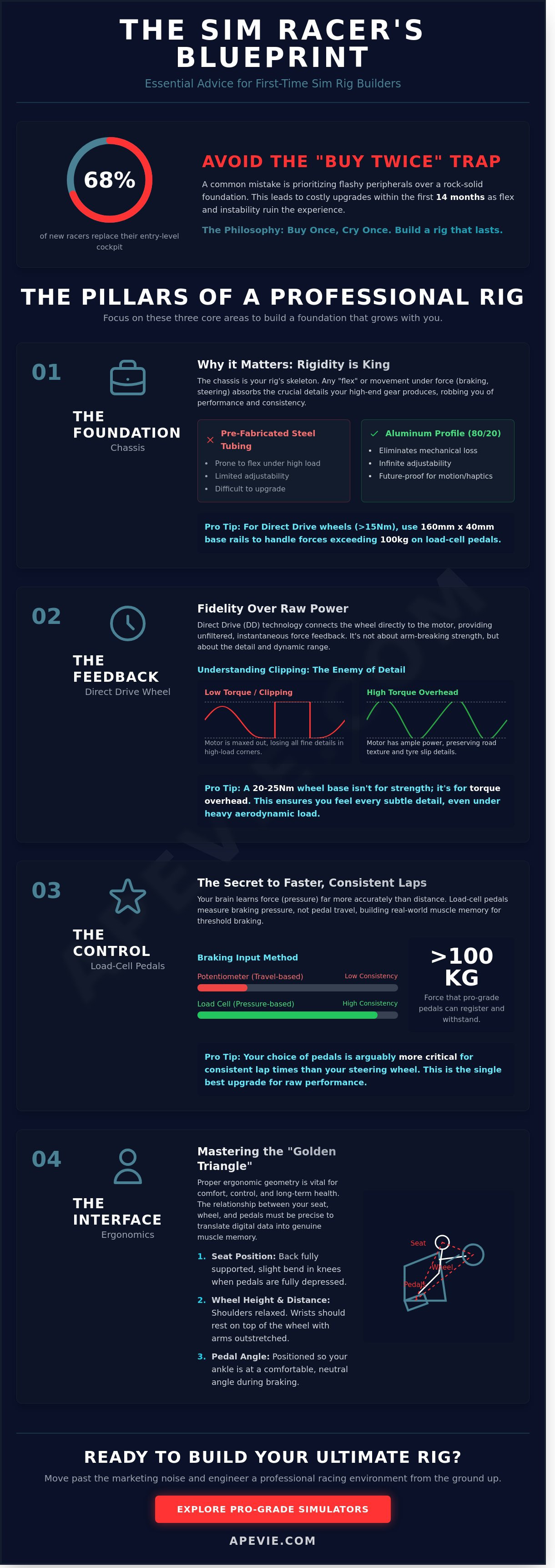 Advice for first time sim rig builders