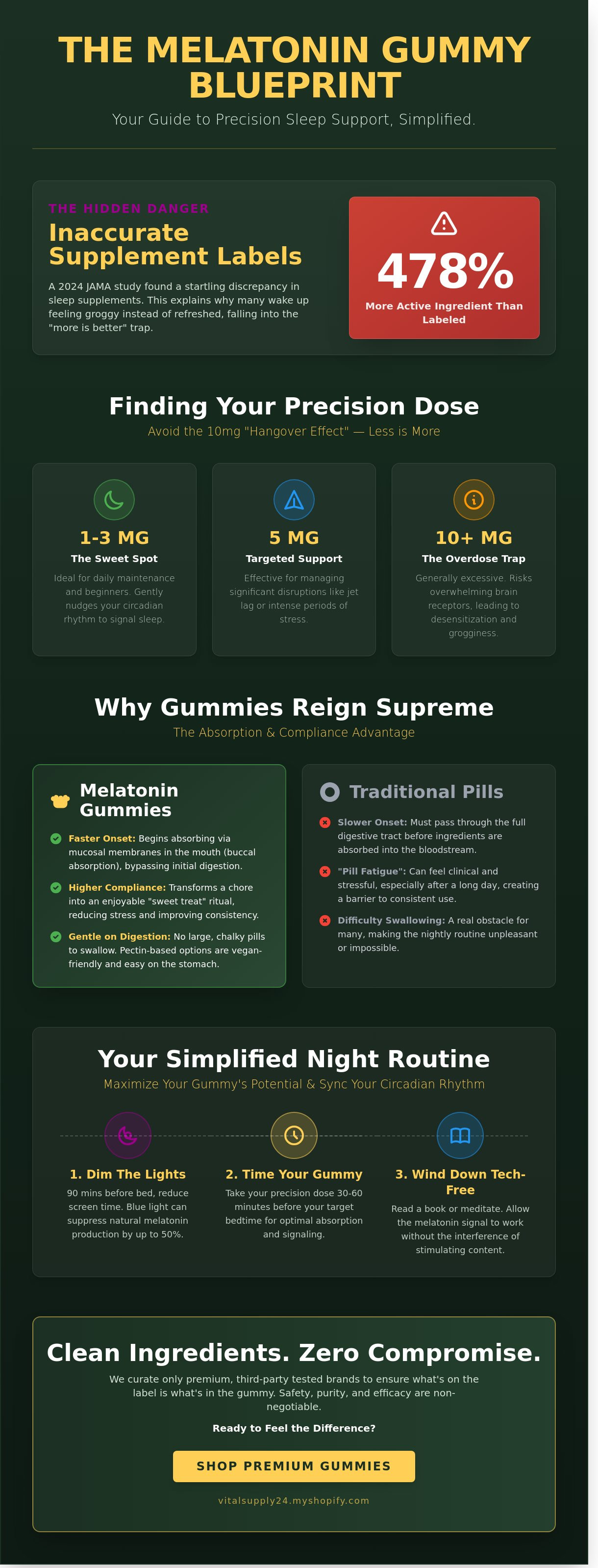 Melatonin gummies
