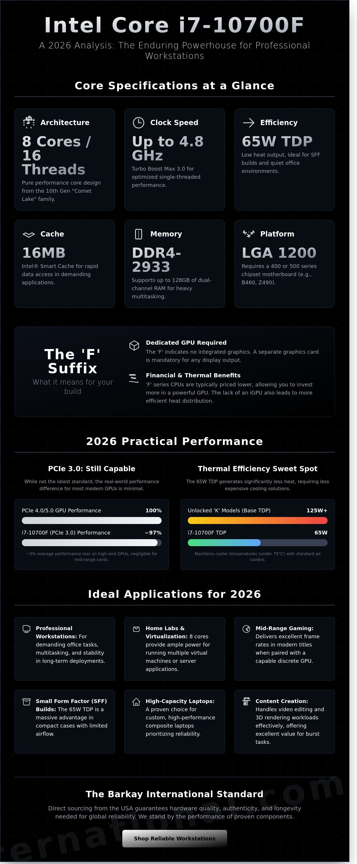 I7-10700f