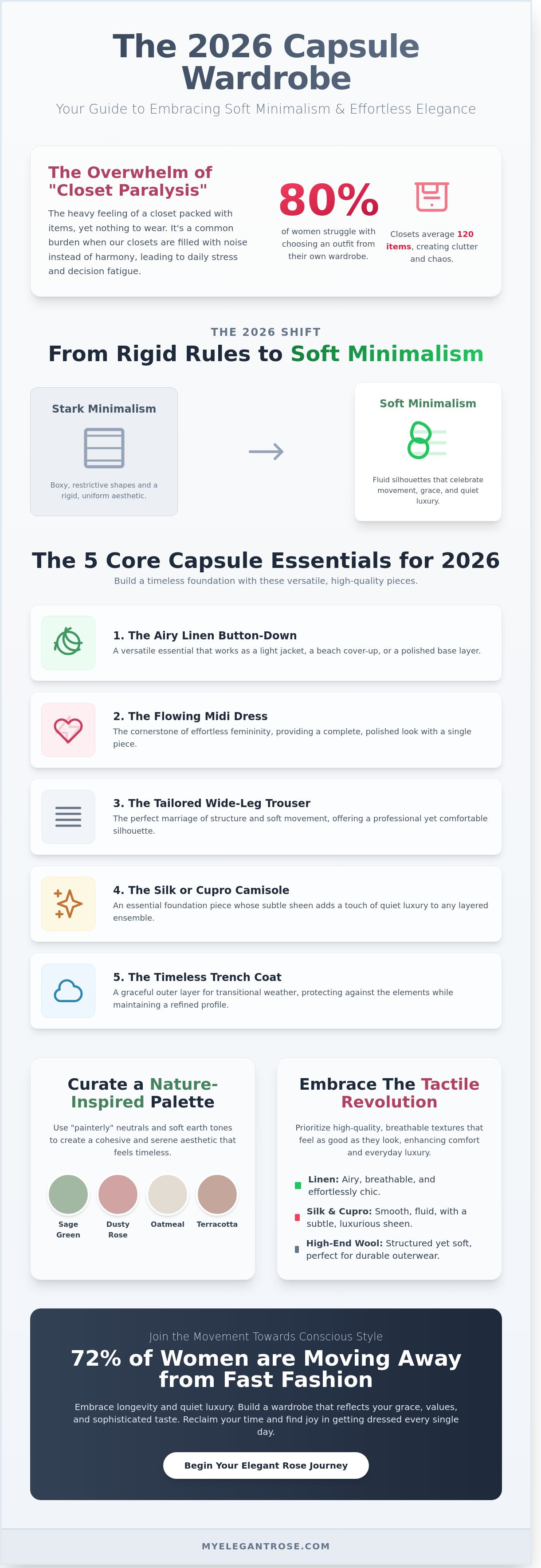 Capsule wardrobe essentials 2026