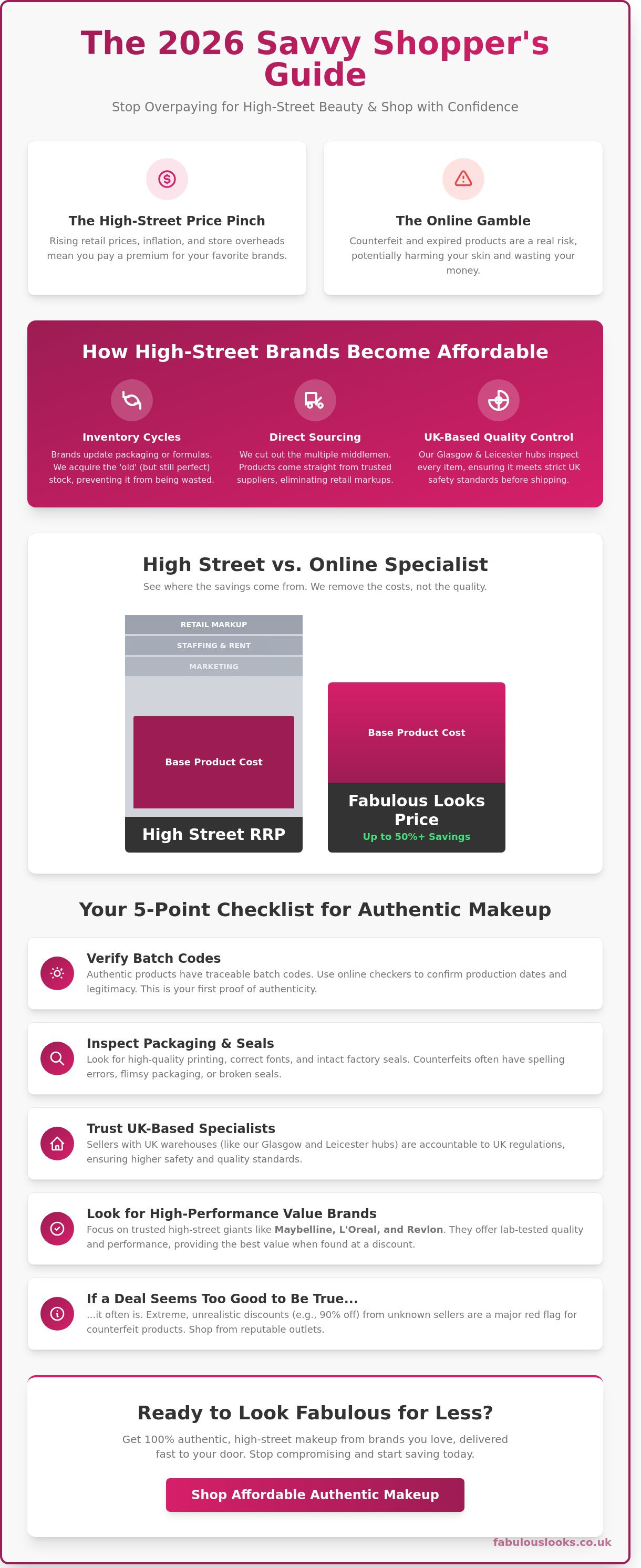 Affordable authentic makeup uk