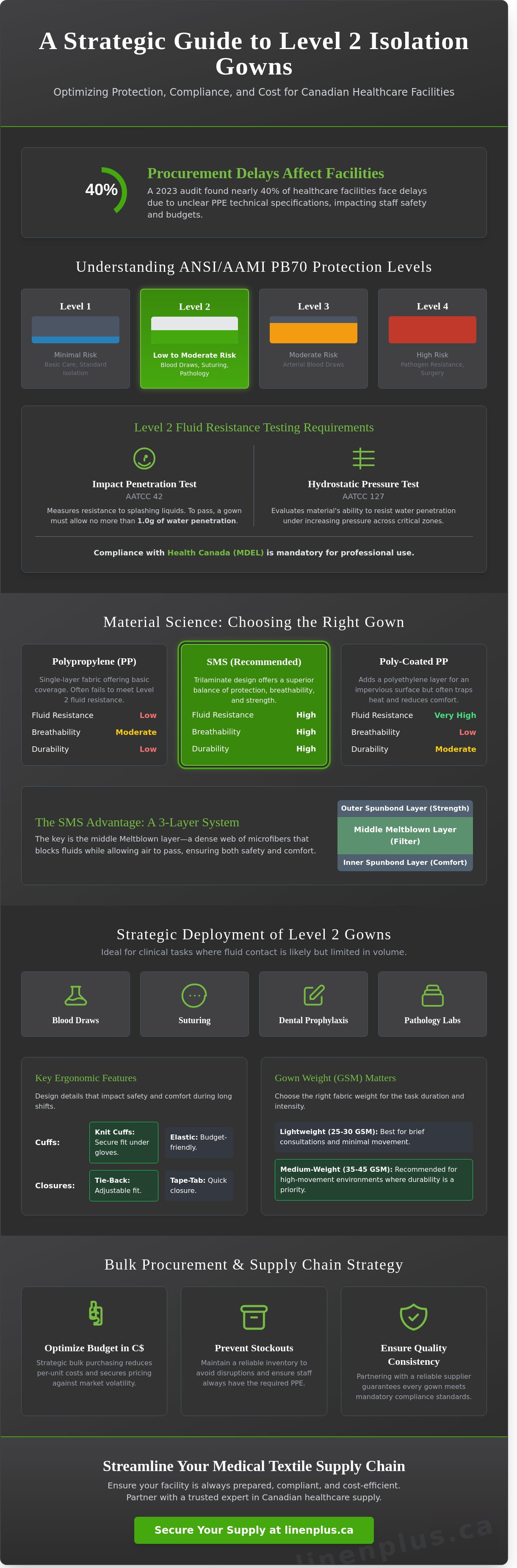 Level 2 Isolation Gowns