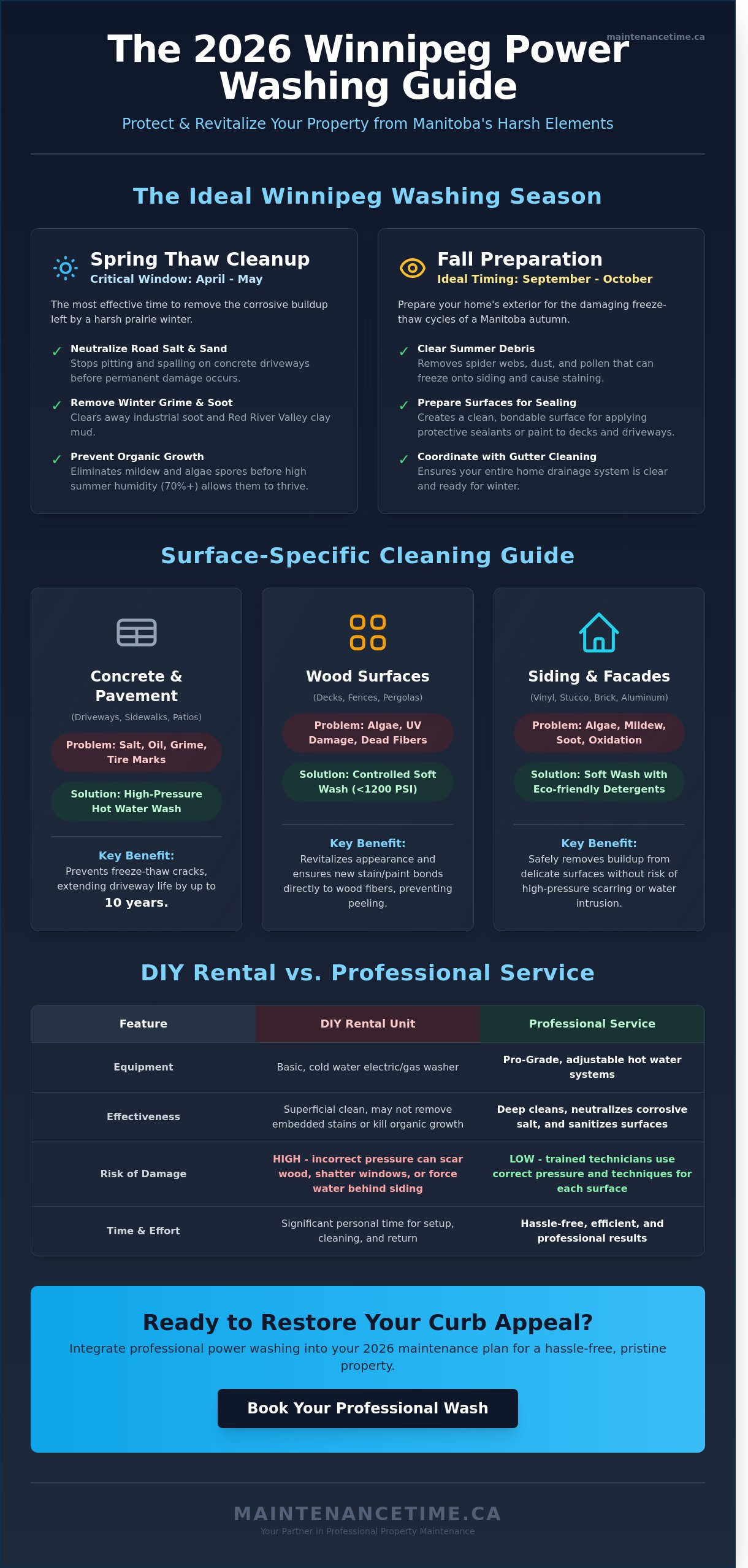 Power washing winnipeg