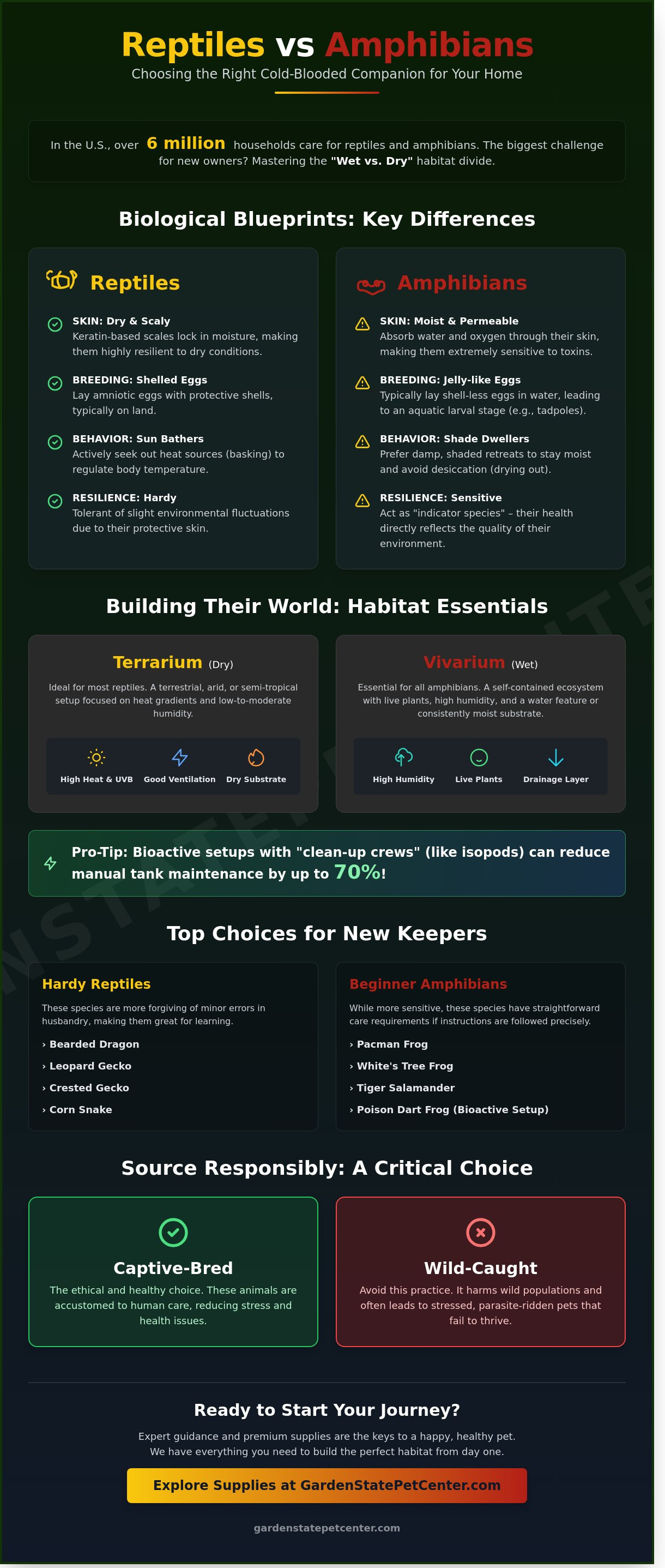 Reptiles and Amphibians