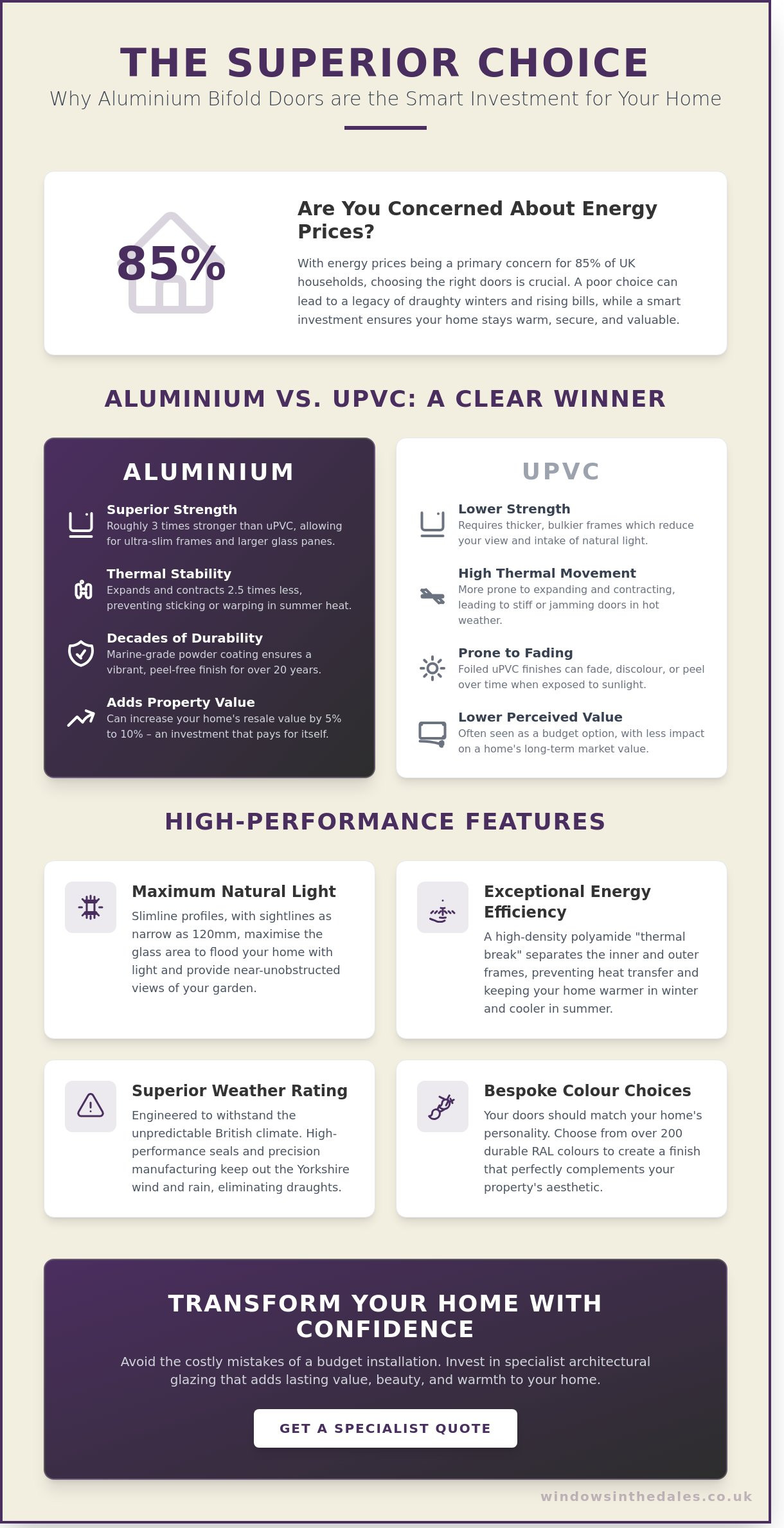 Aluminium bifold doors near me
