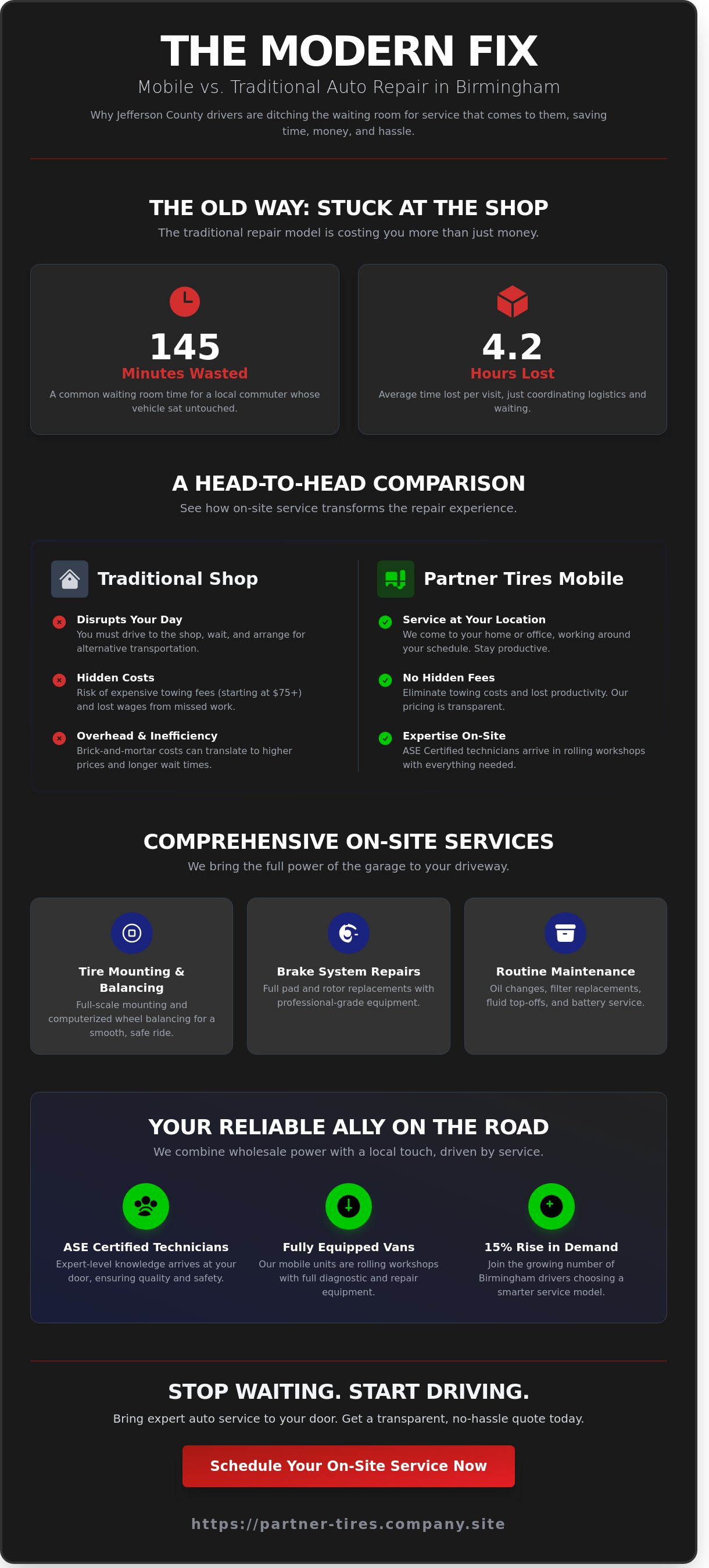 Mobile automotive repairs