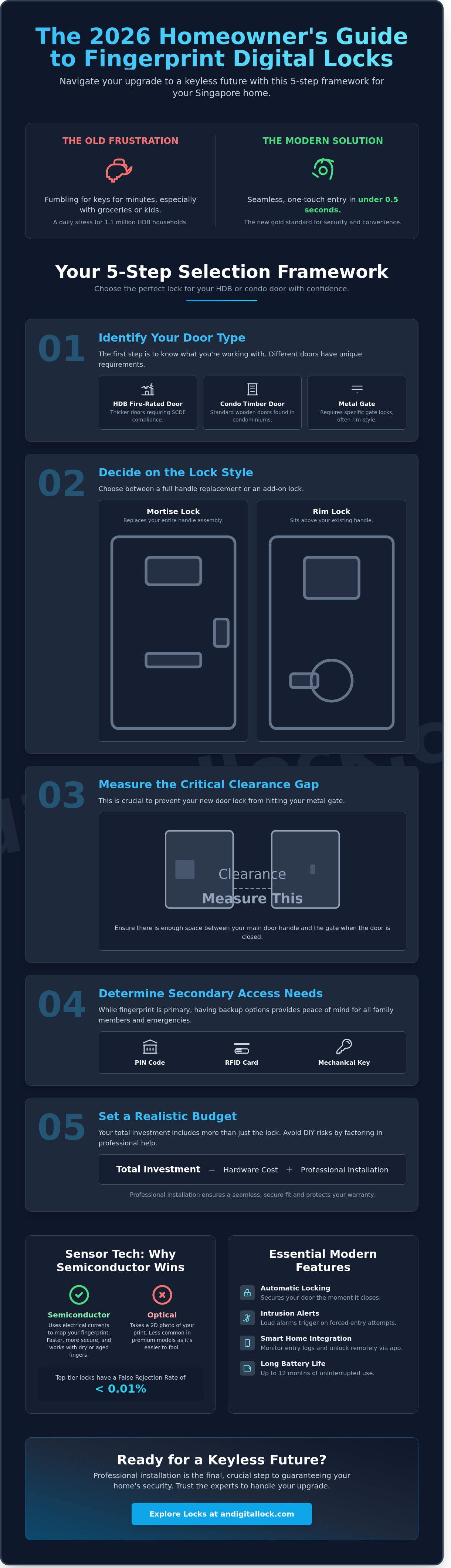 Fingerprint digital locks