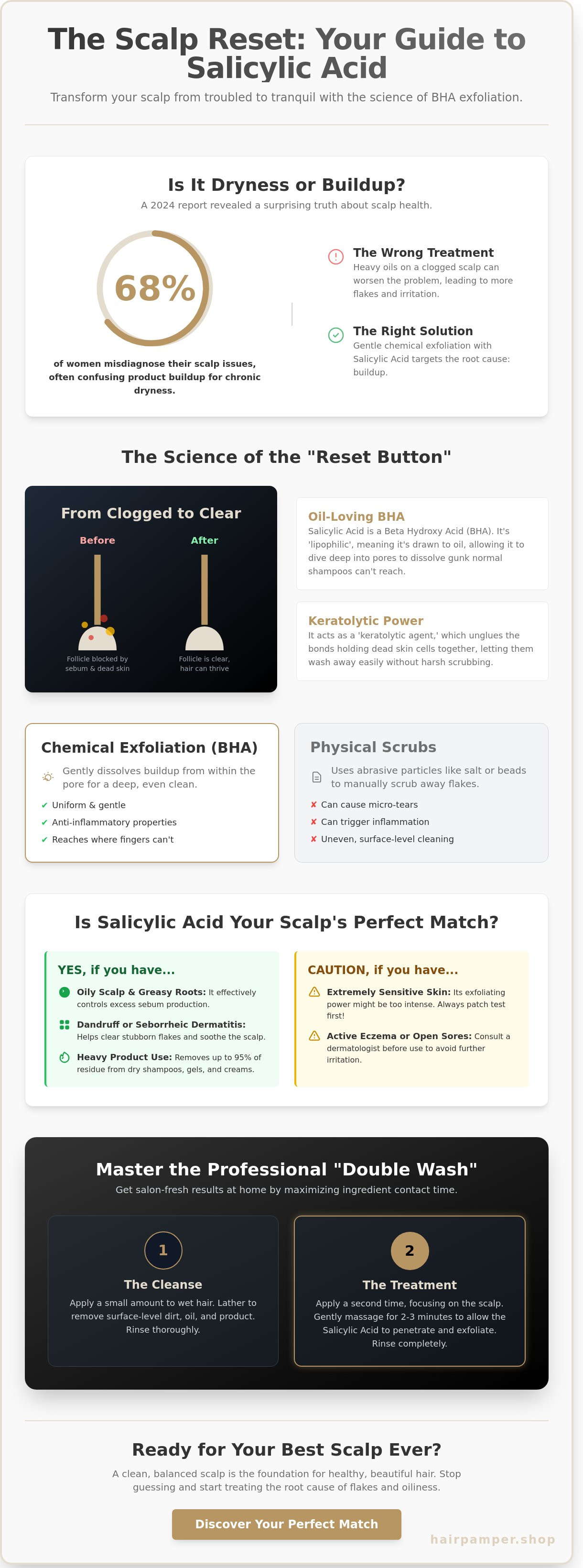 Salicylic acid shampoo