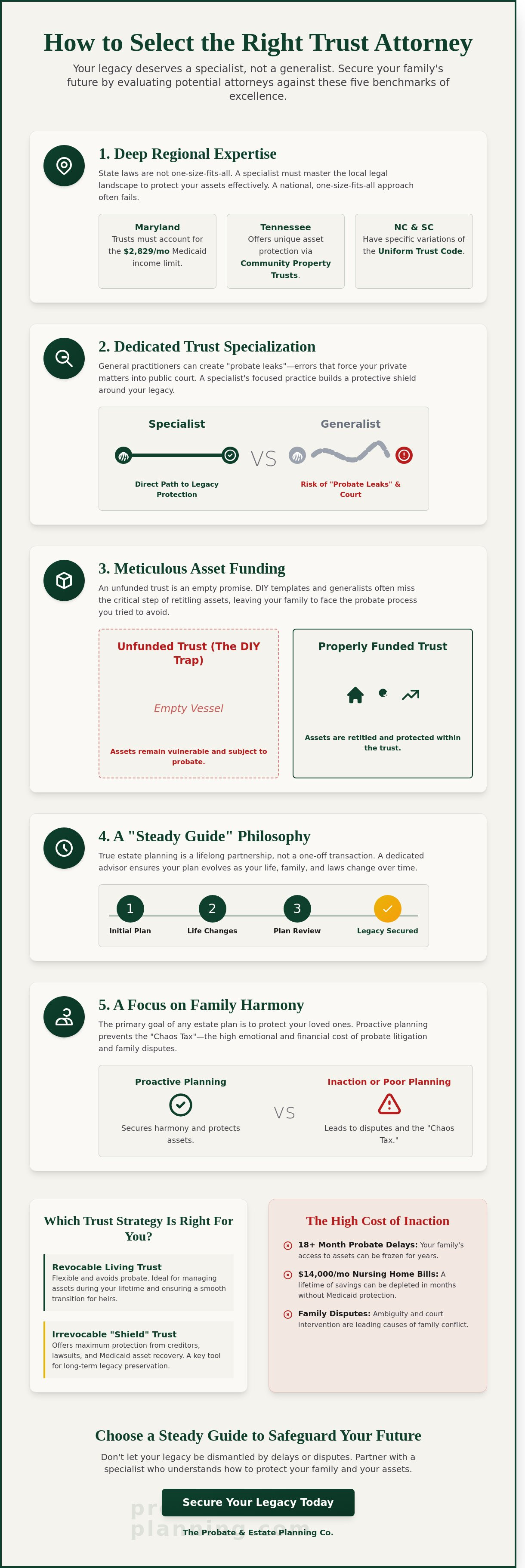 Attorneys specializing in trusts