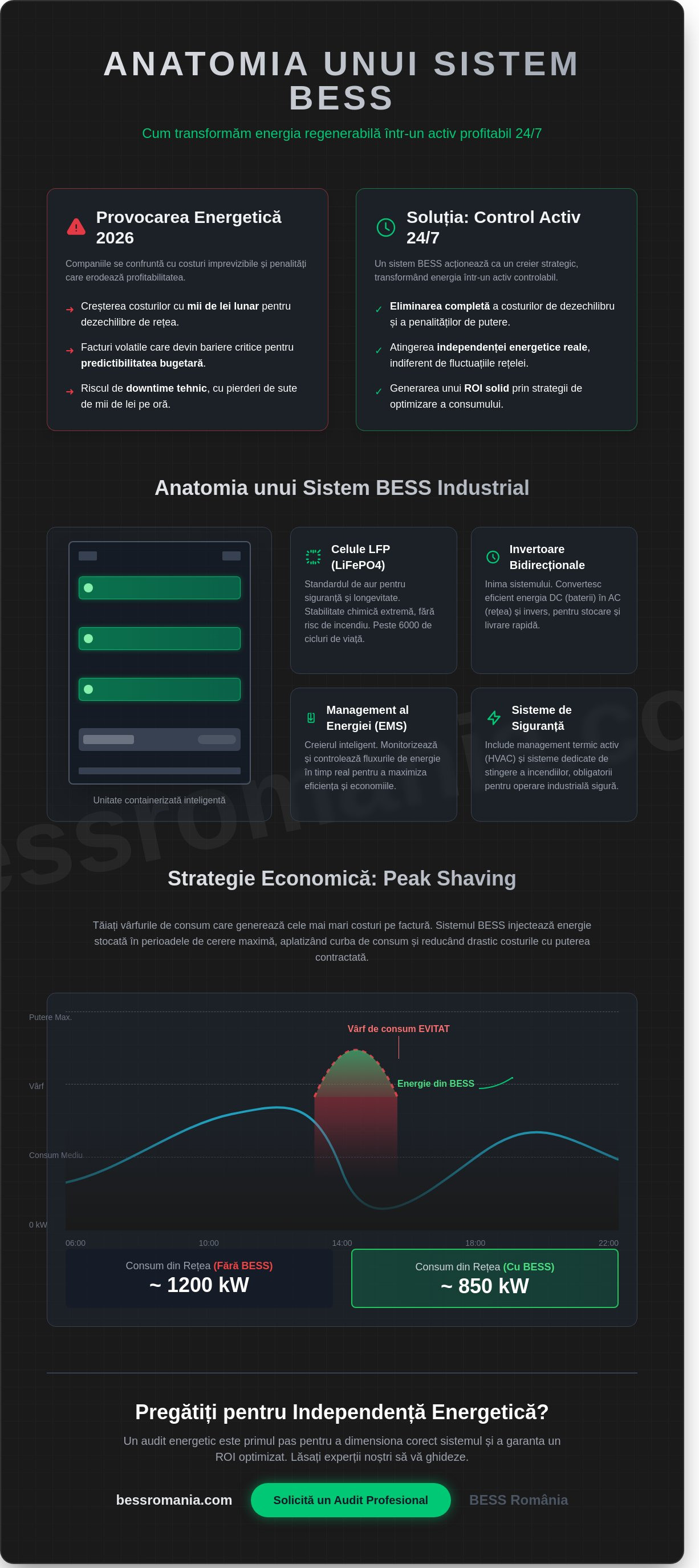 Baterii stocare energie