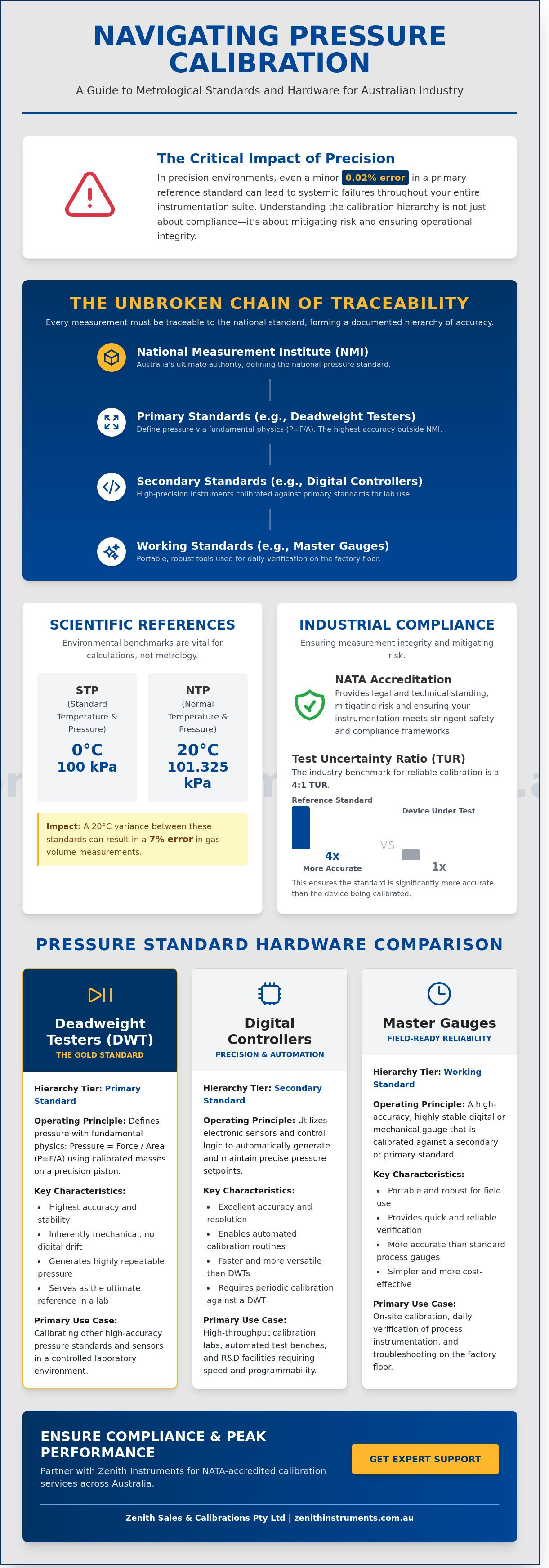 Pressure standard