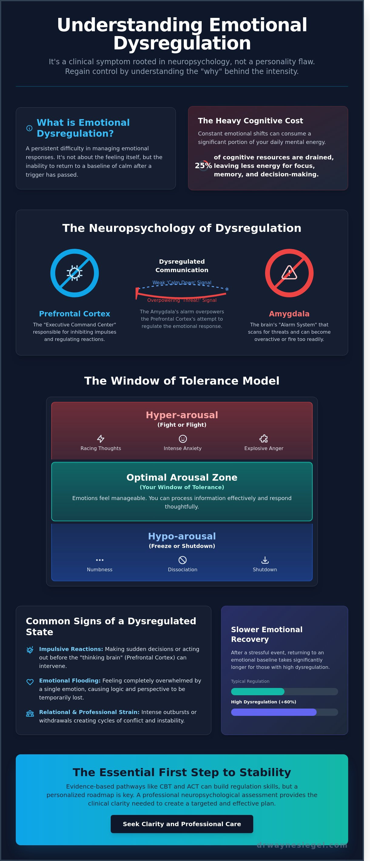 What is emotional dysregulation