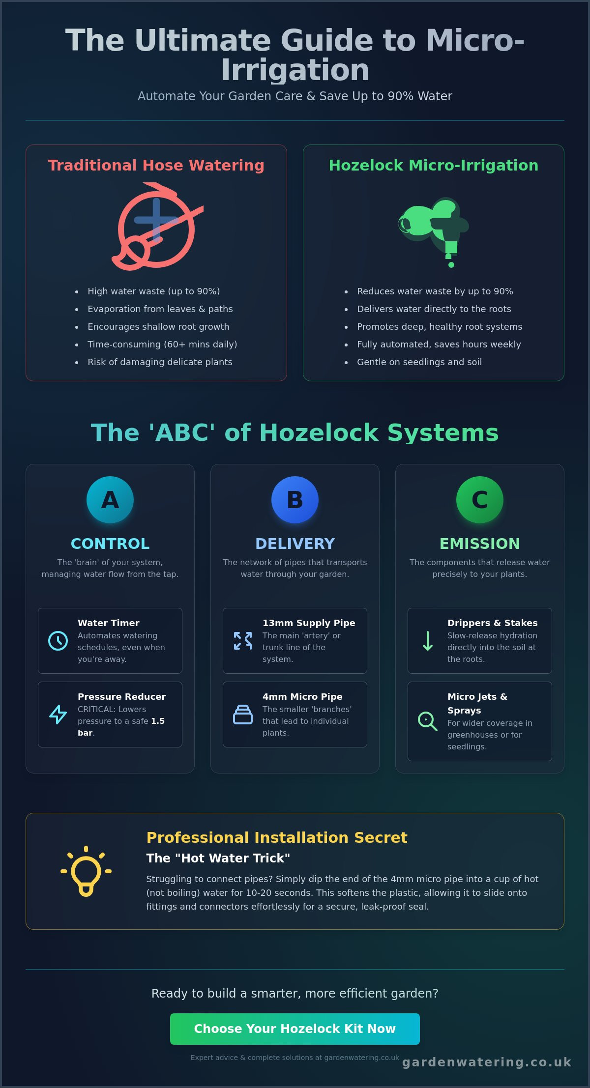 Hozelock micro irrigation