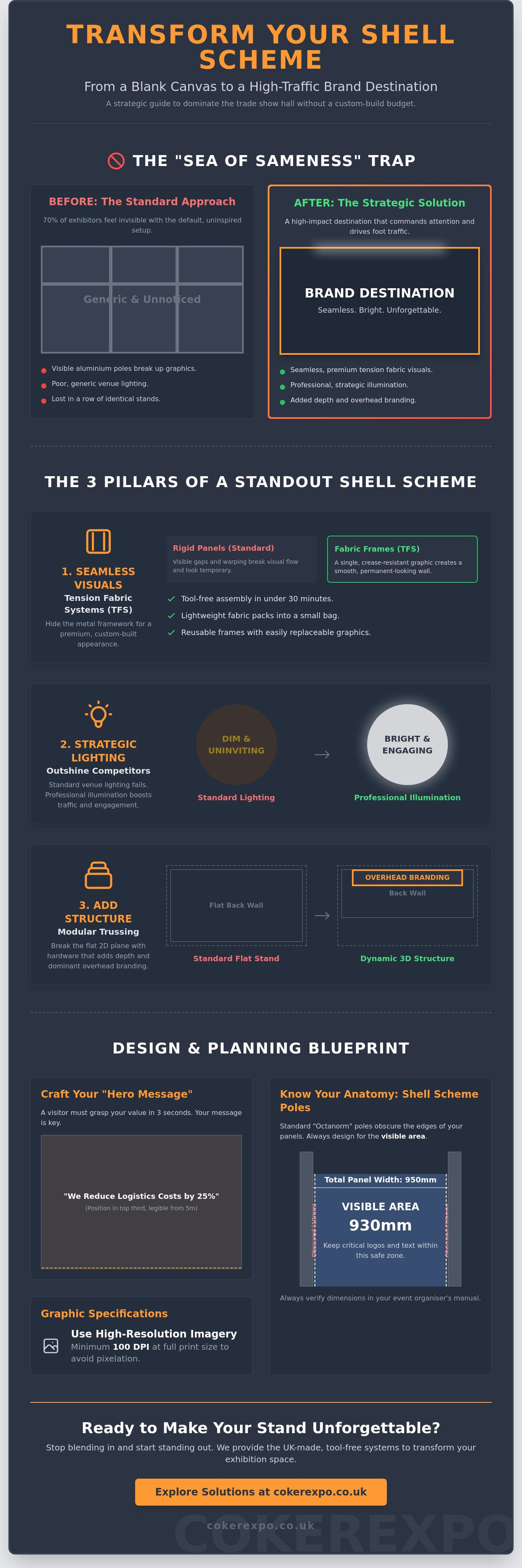 How to make a shell scheme stand out