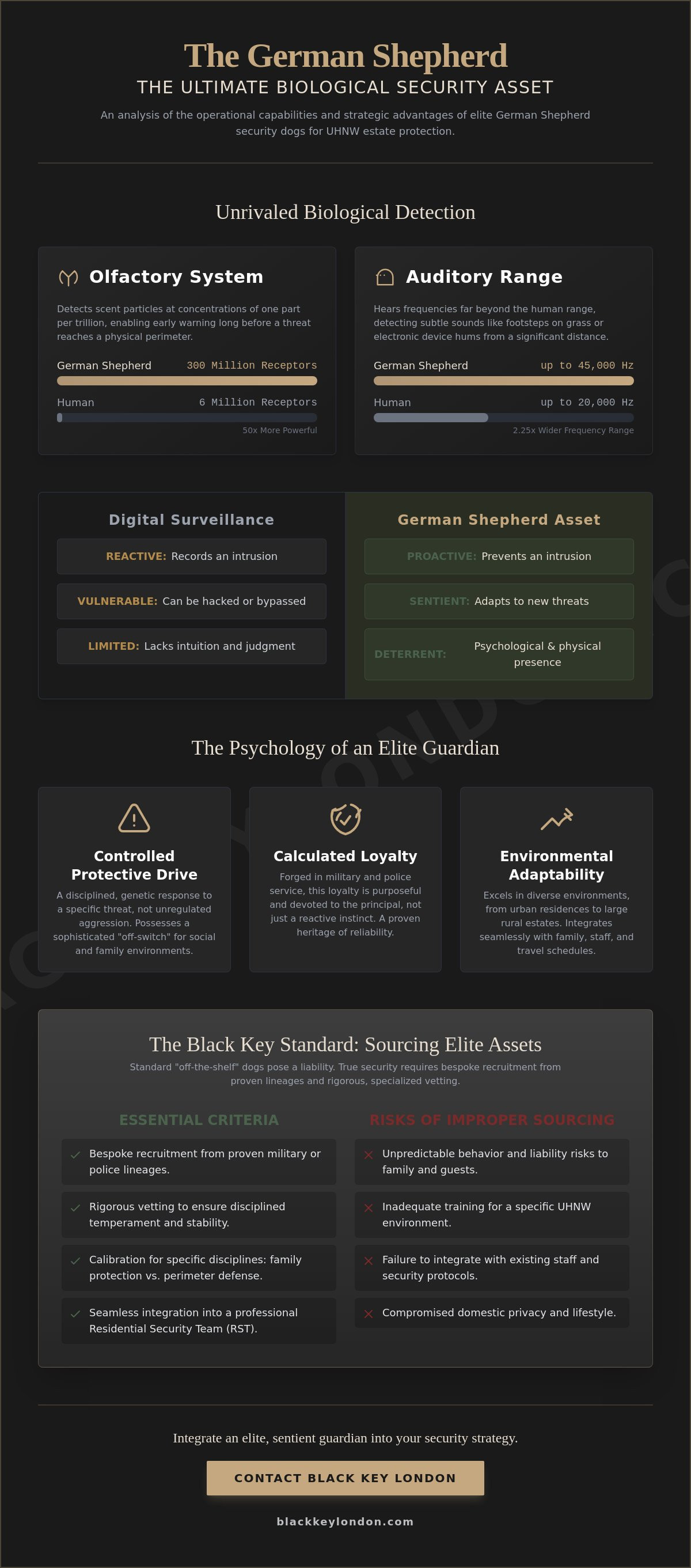 German shepherd security dogs