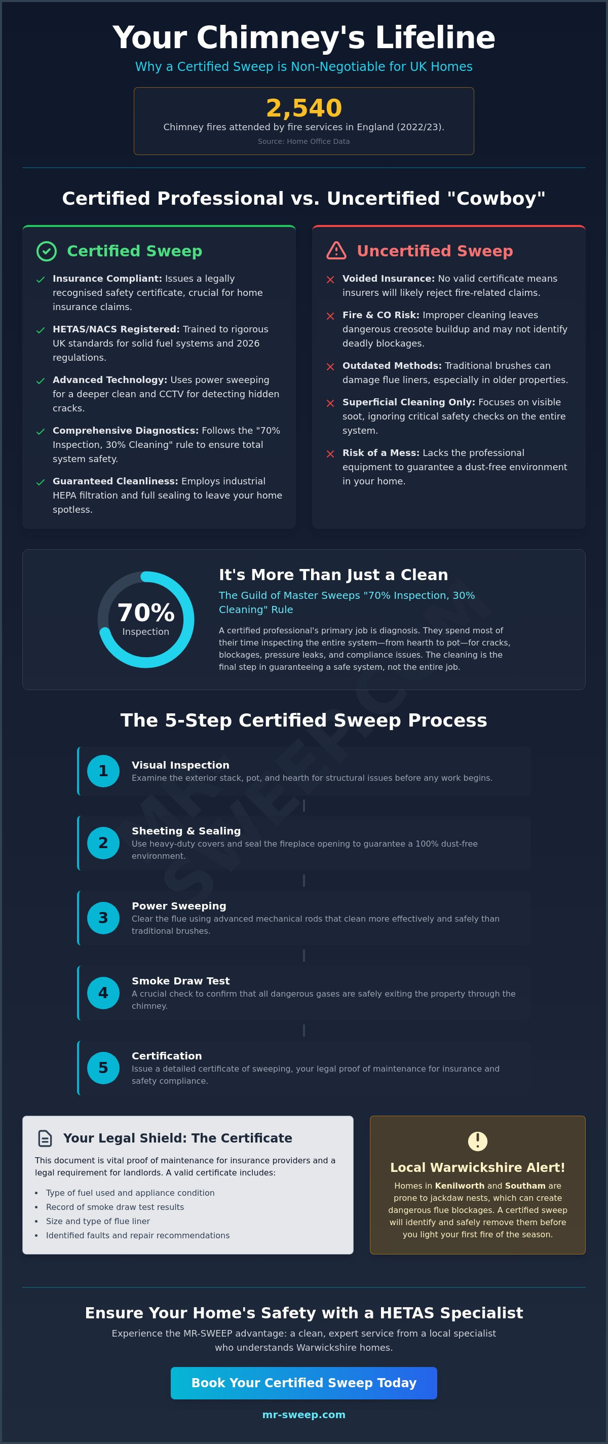 Certified chimney sweep uk