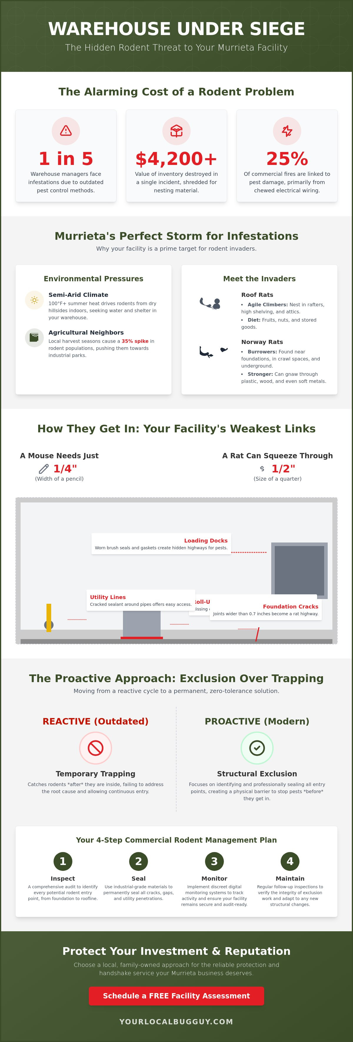Warehouse rodent control Murrieta