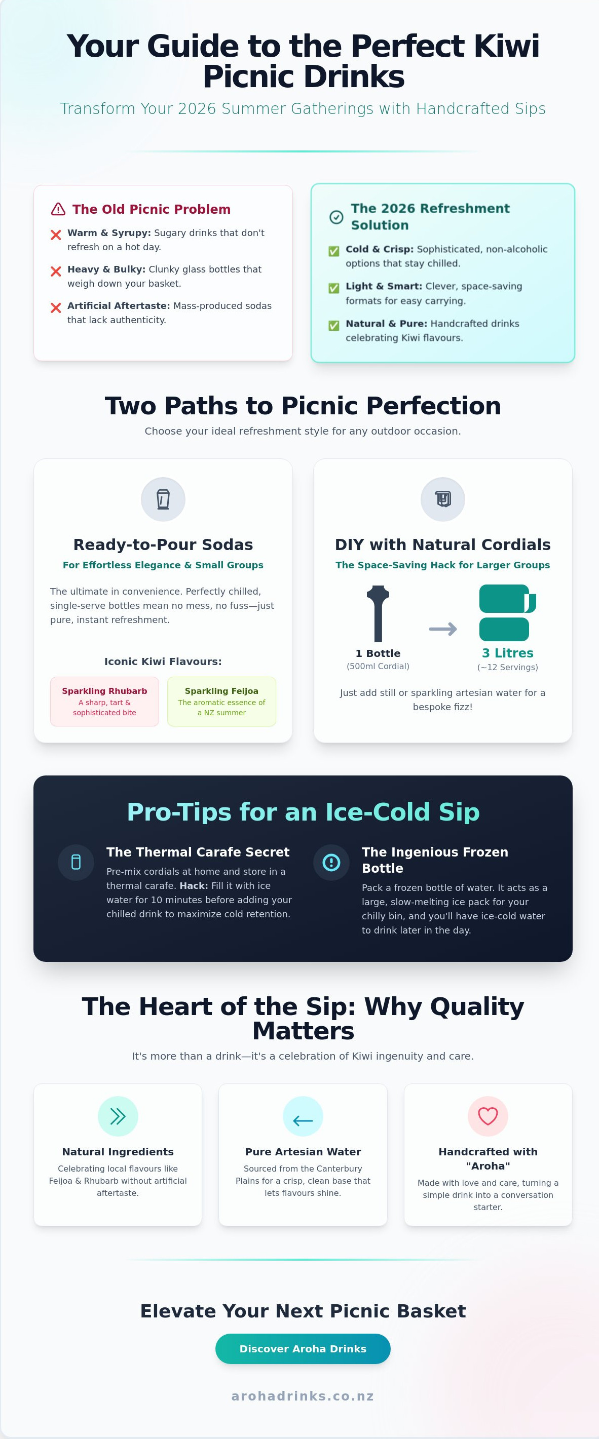 Picnic drink ideas nz