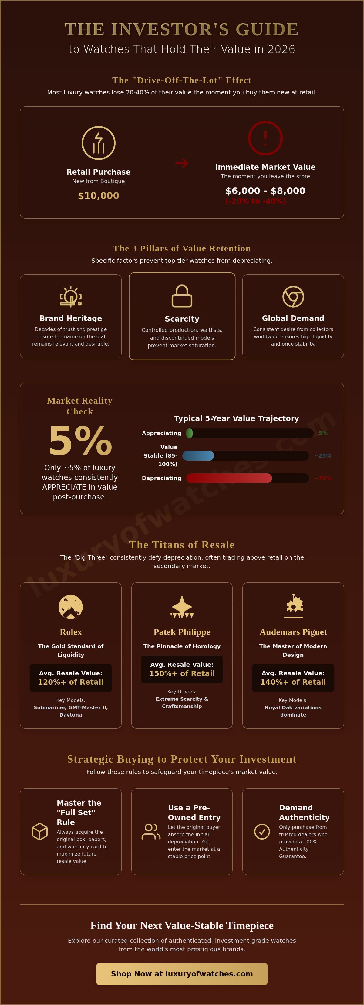 Watches that hold their value best