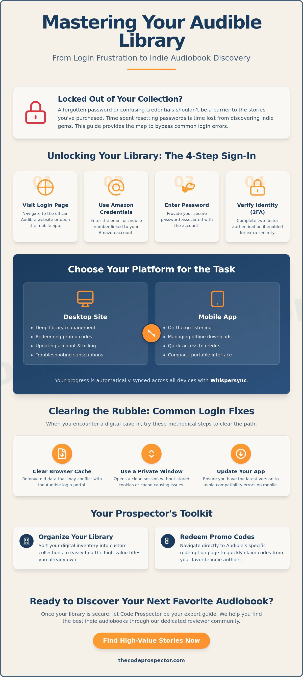 Audible books sign in