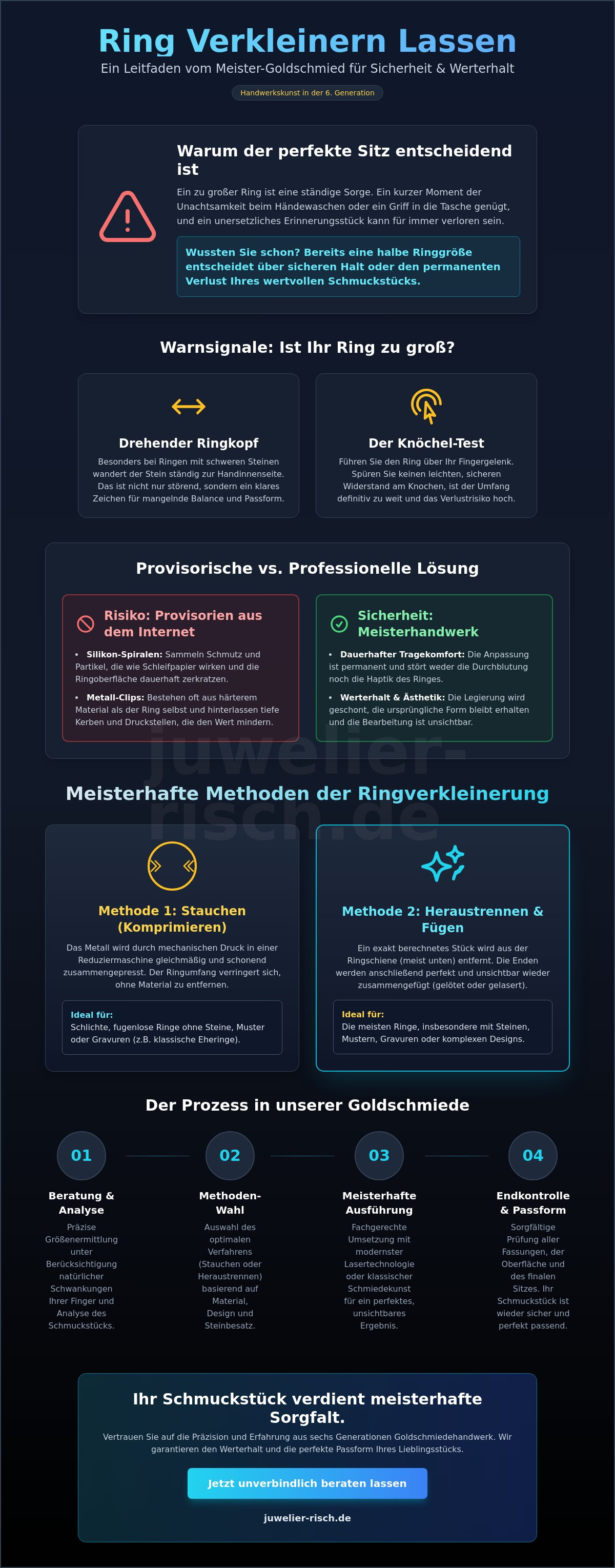 Ring verkleinern lassen